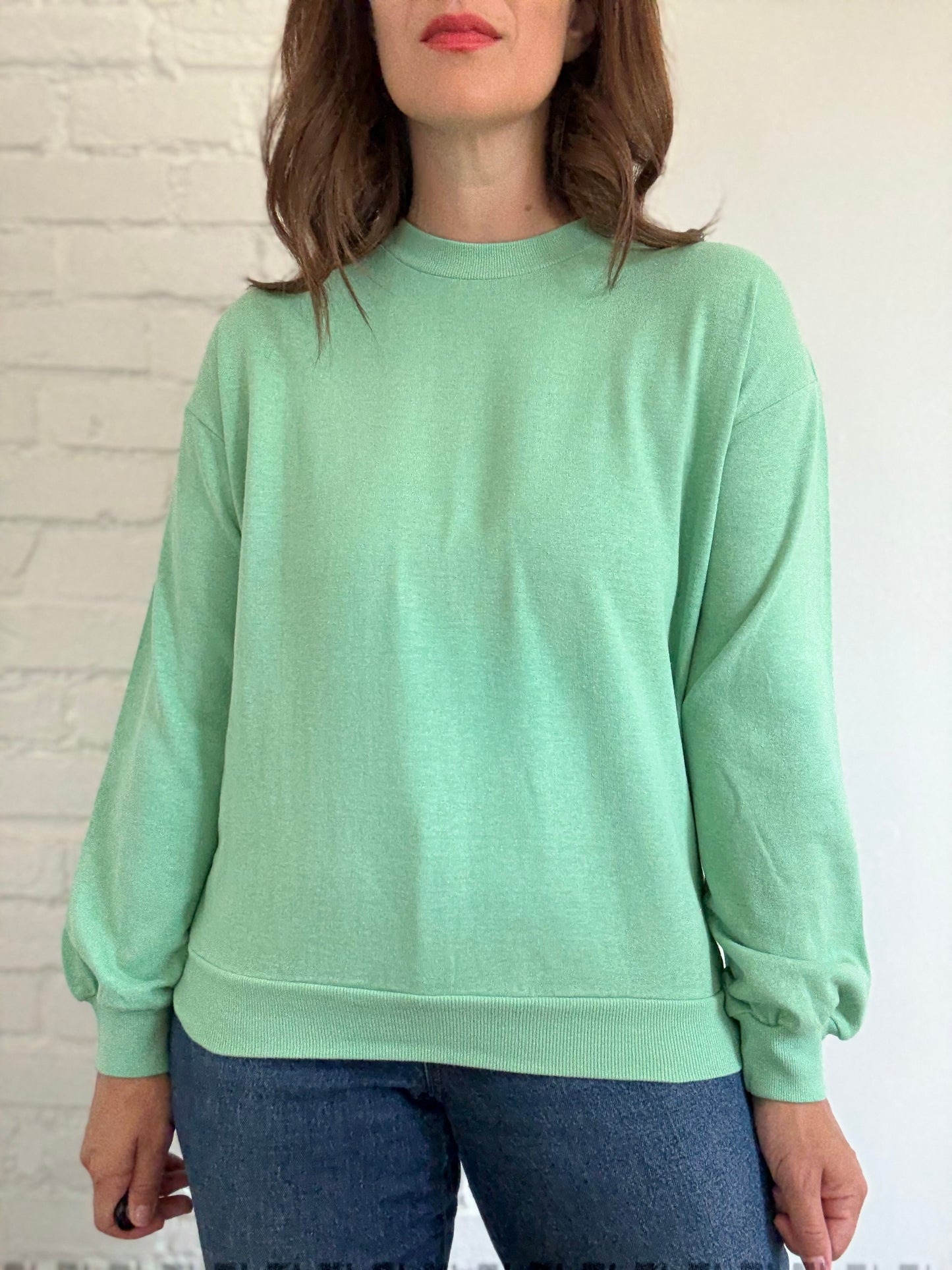 Oversized Organic Sweatshirt - Size S
