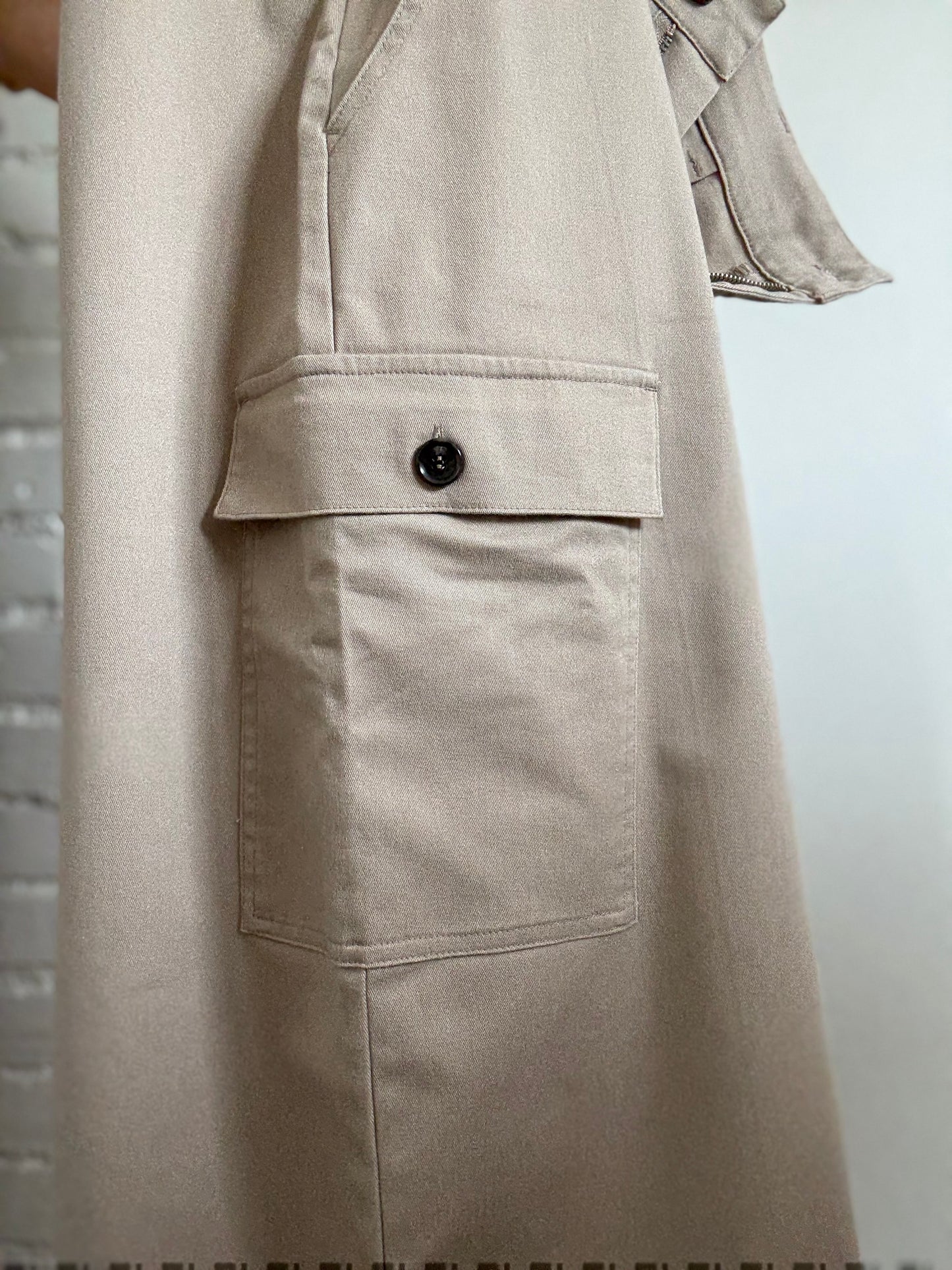 Jason Wu Tan Khaki Skirt - Size M