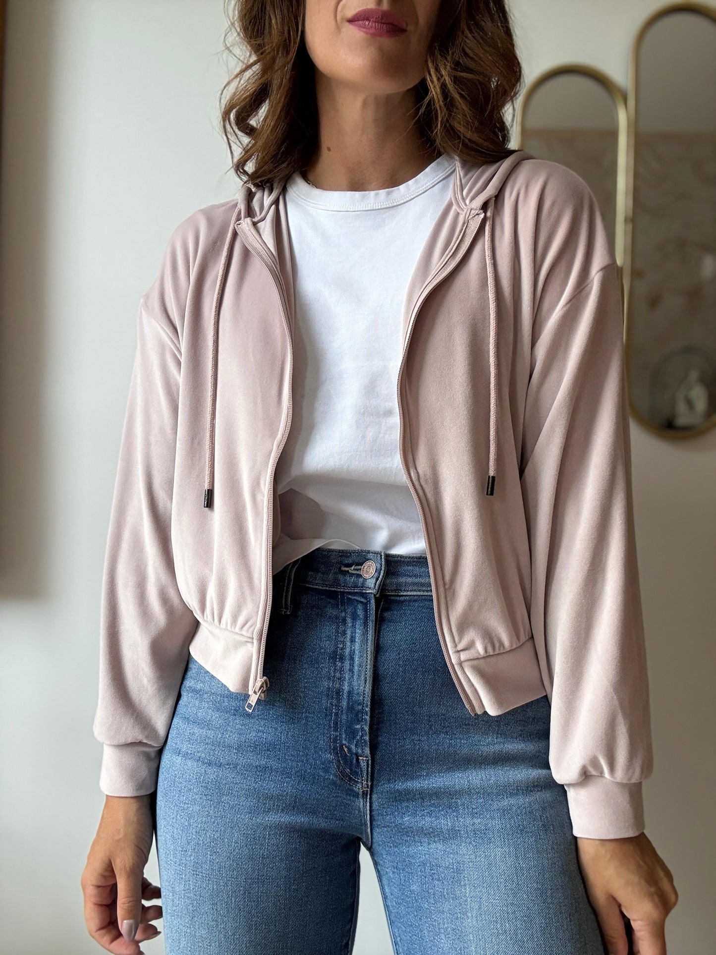 ALO Yoga Glimmer Velour - Size S
