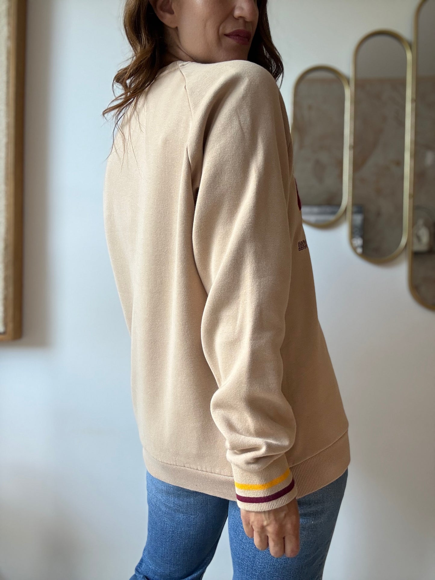 Adidas Originals Varsity Sweatshirt - Size S (Mens)