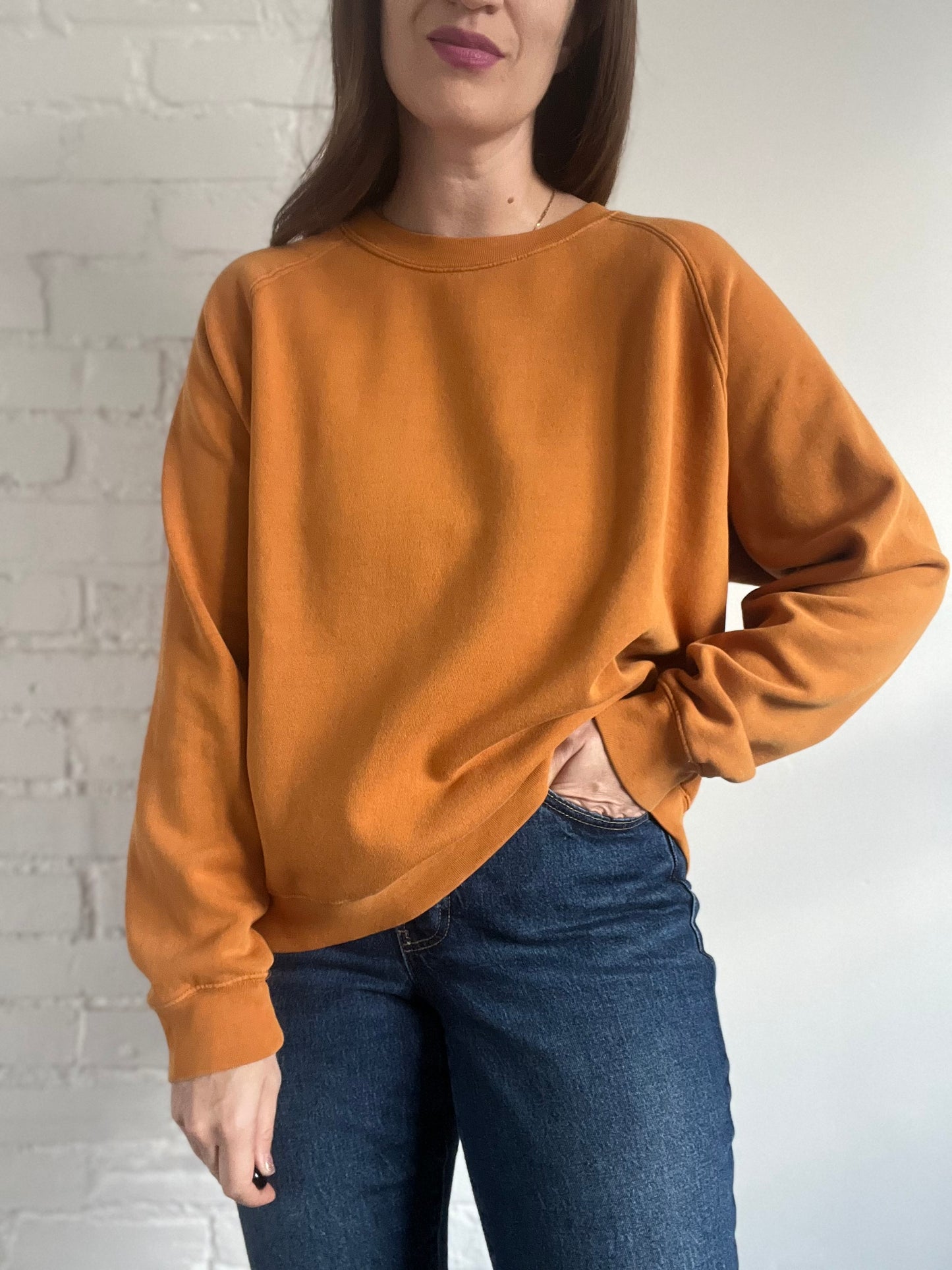 Oak + Fort Cotton Crewneck - XL