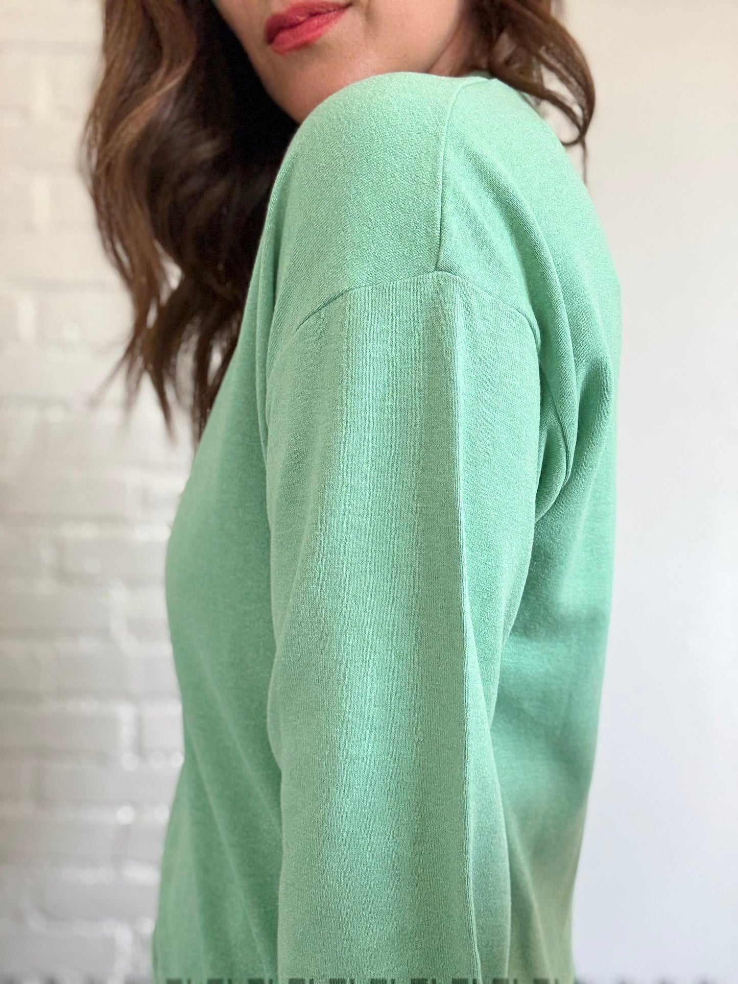 Oversized Organic Sweatshirt - Size S