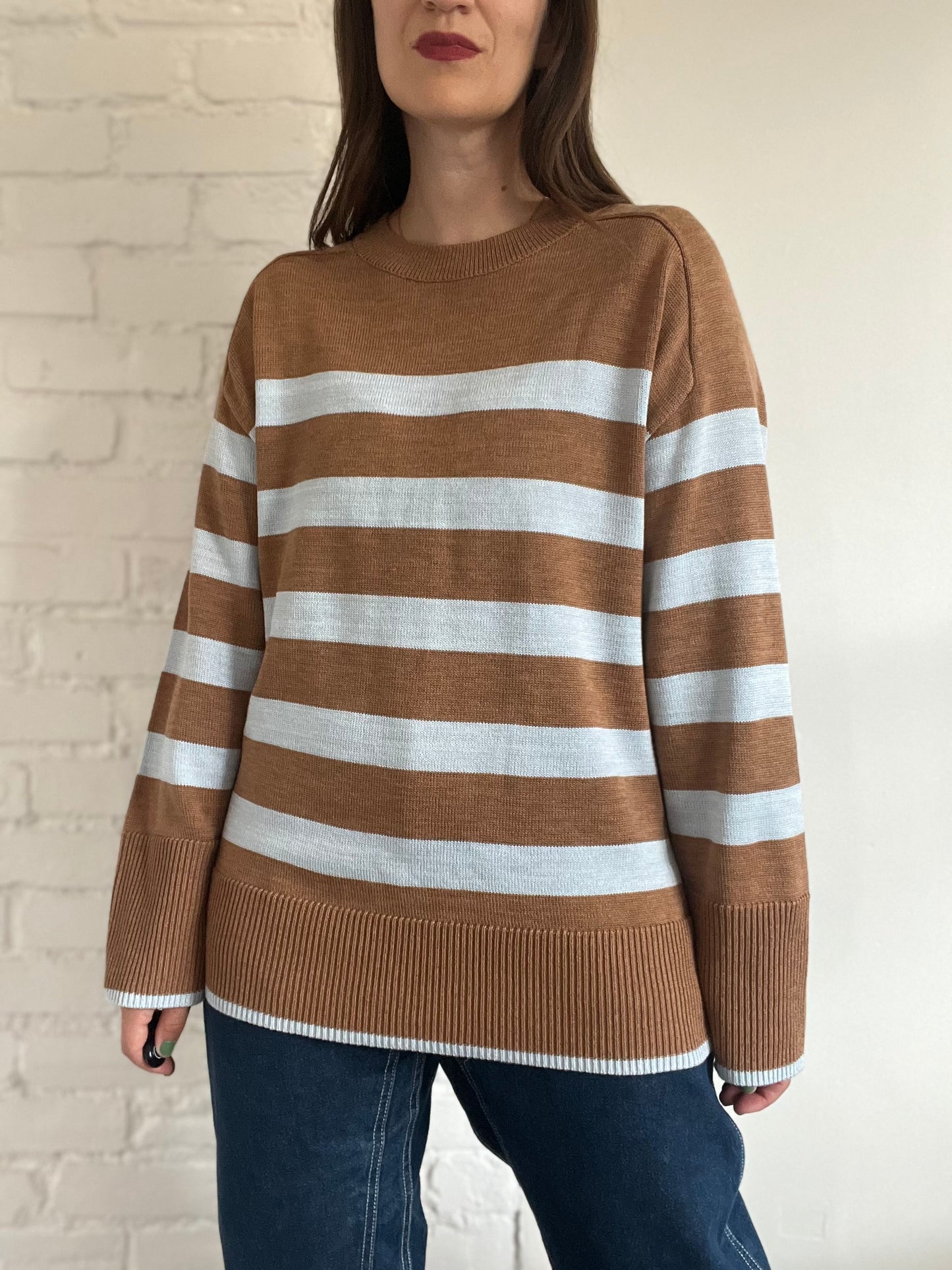 COS Oversized Stripe Sweater - Size S (Oversized)