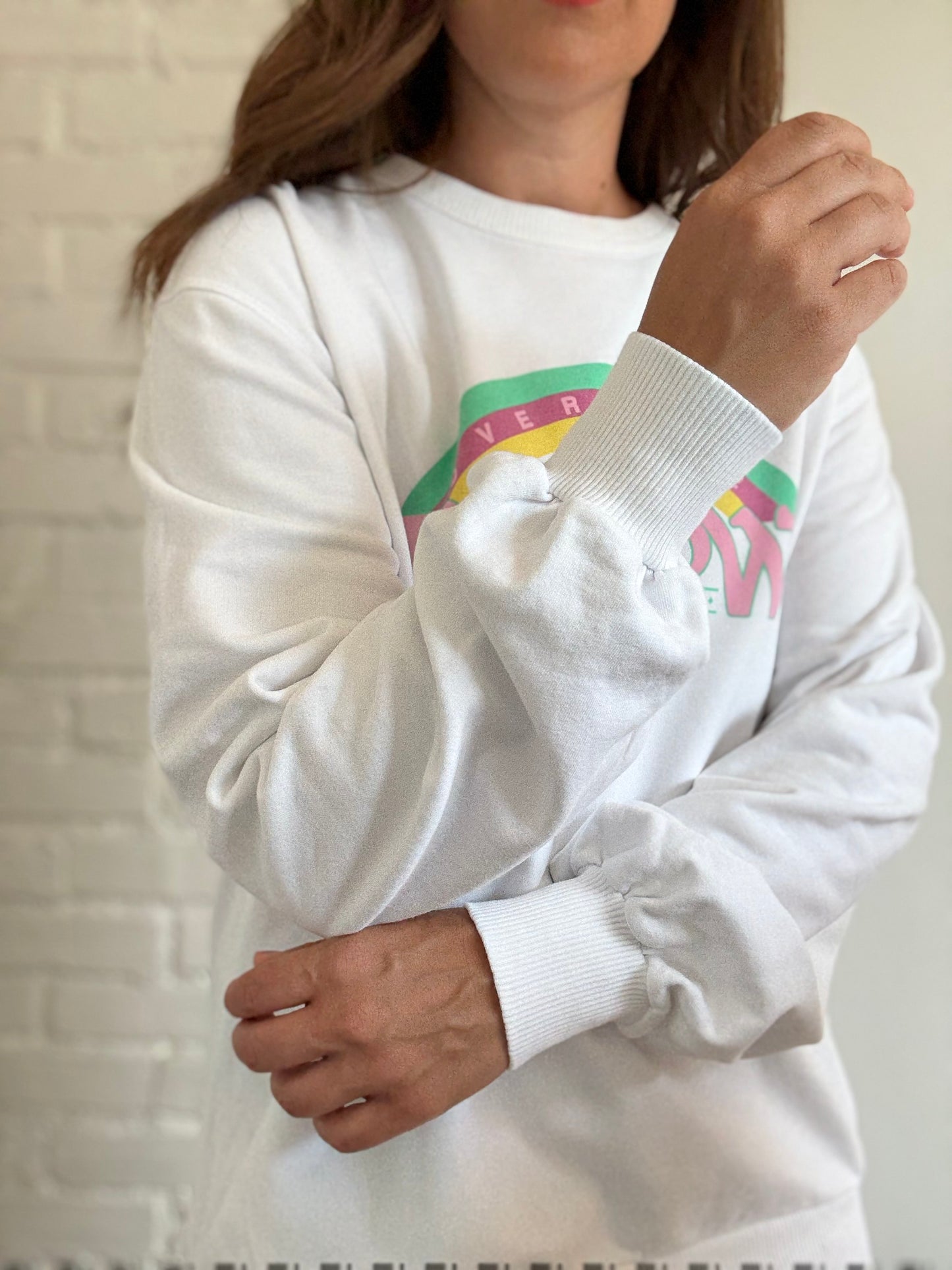 Unisex Benson x Rainbow Crew Sweat Top - Size L