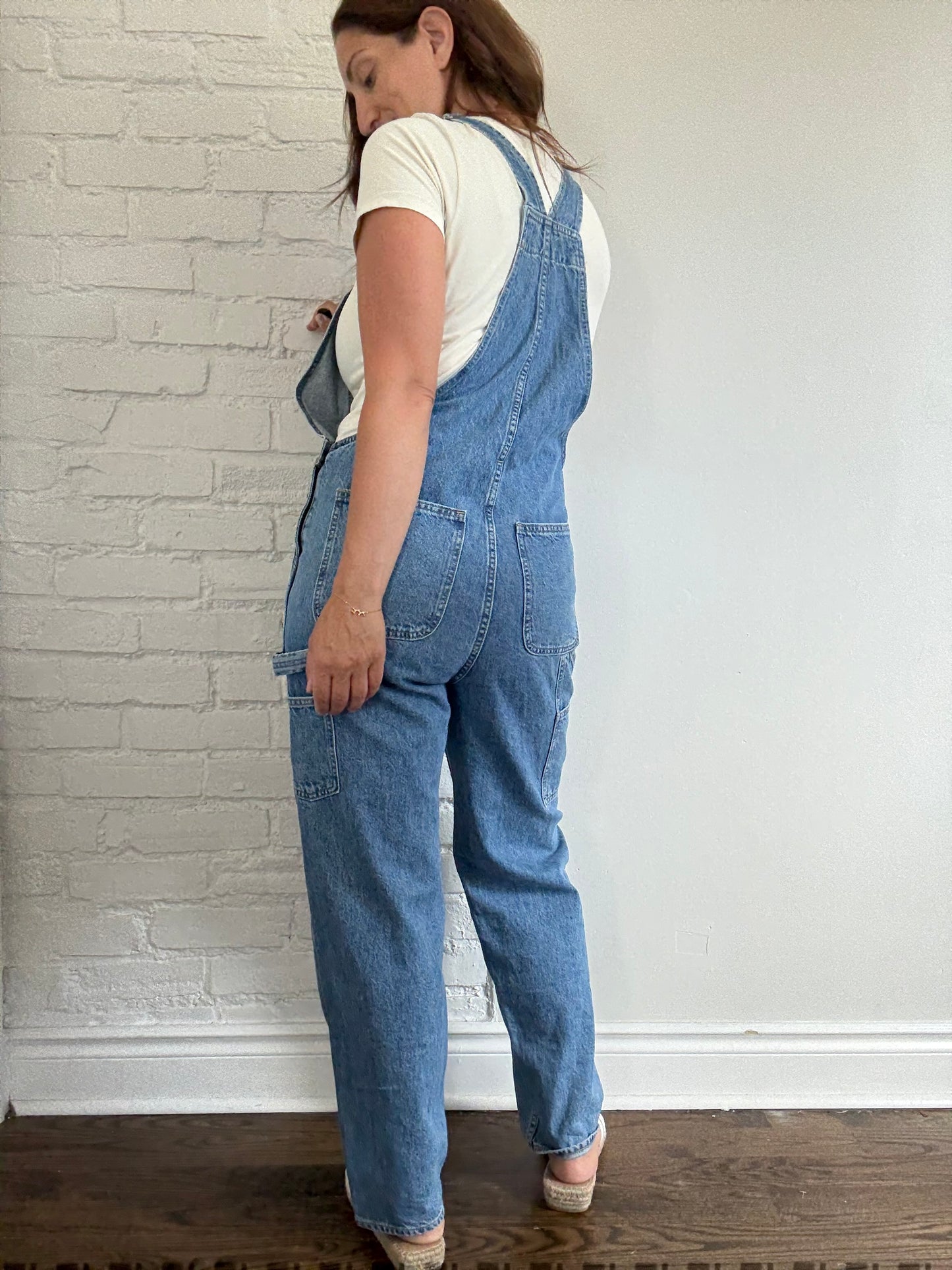 Sunday Best Utility Denim Overalls - Size M