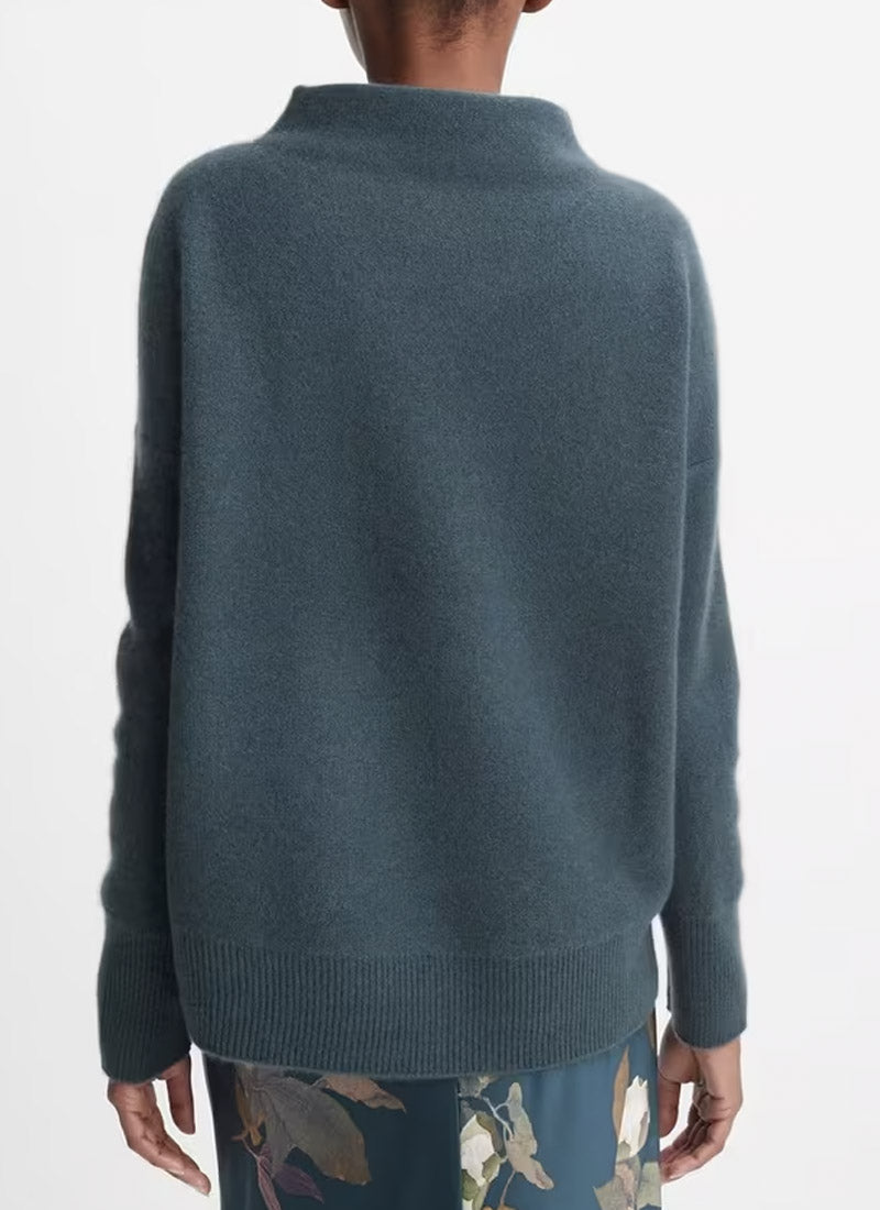 VINCE Cashmere Funnel Neck Sweater - S