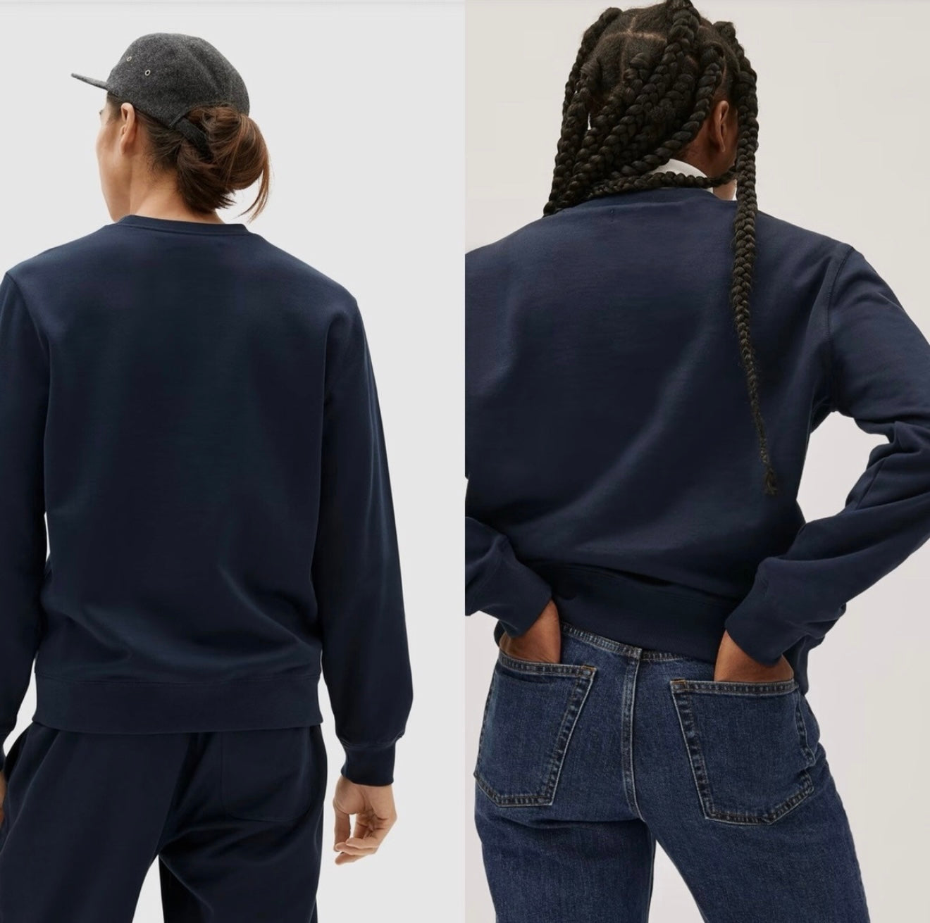 Everlane Uniform French Terry Crewneck - Size XXL