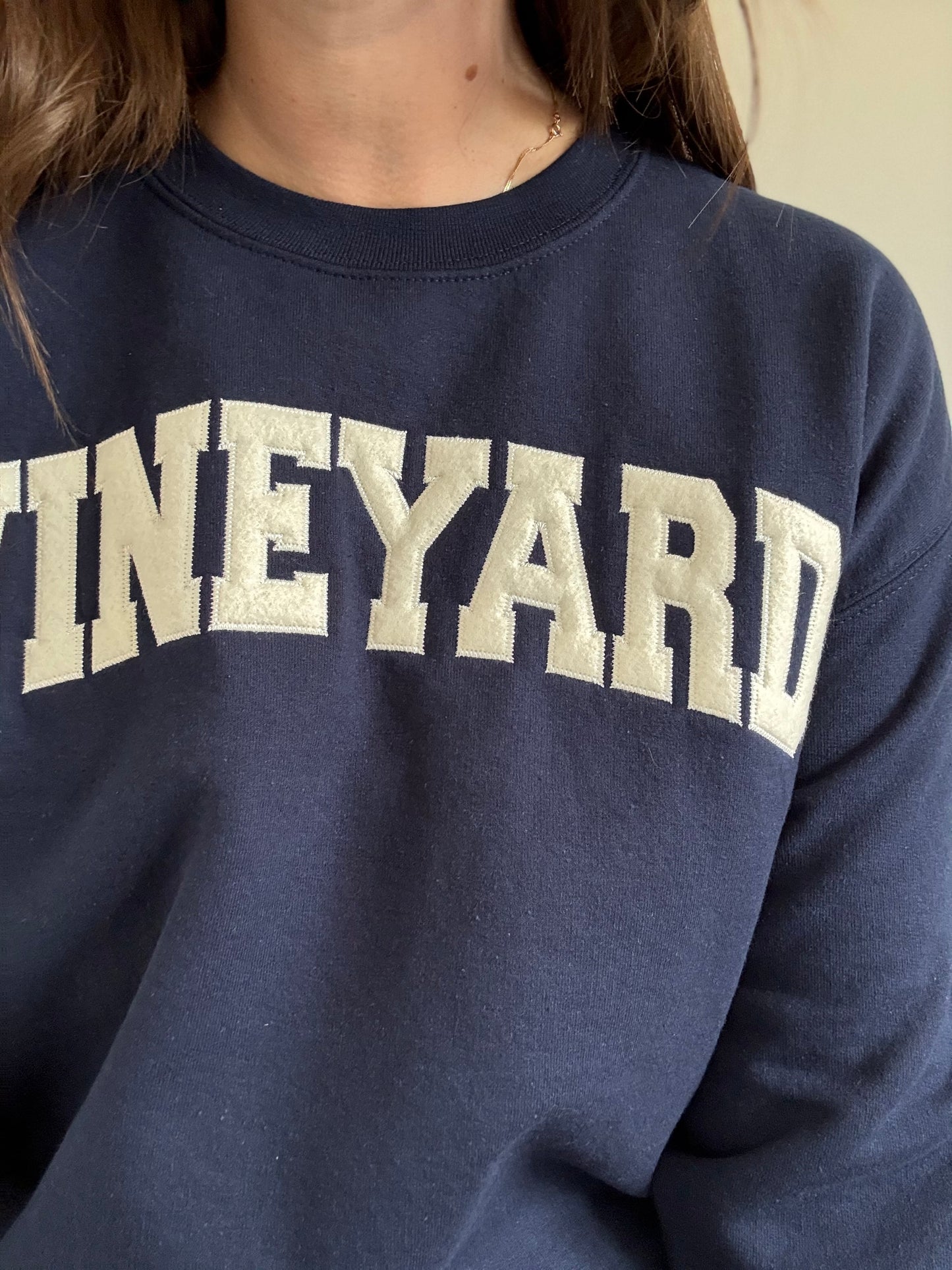 Vintage Vinyard Crewneck Sweater - Size M/L