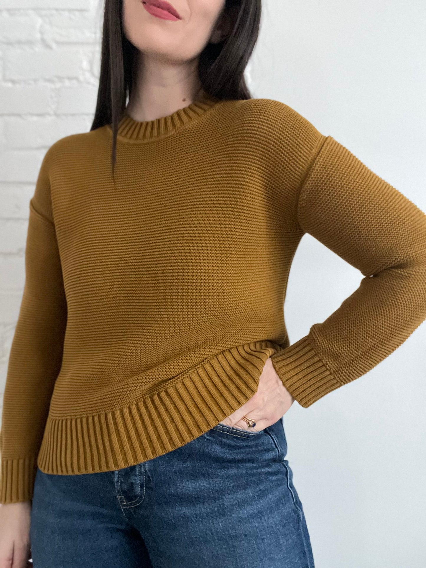 Everlane Link-Stitch Sweater - S (oversized)