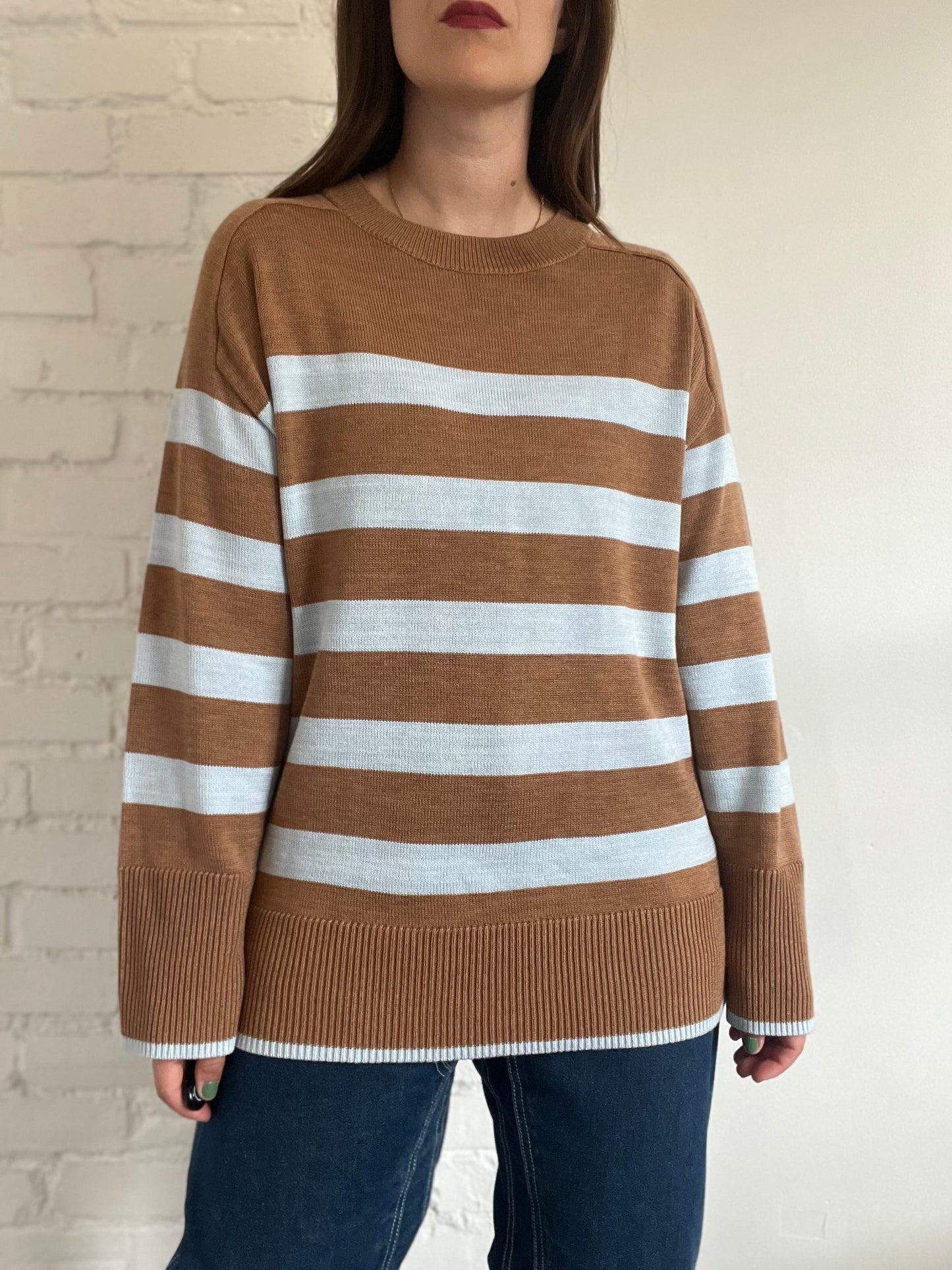 COS Oversized Stripe Sweater - Size S (Oversized)