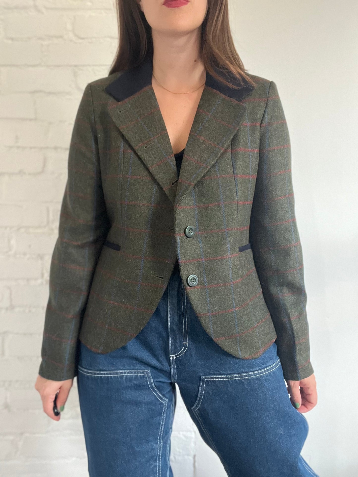 Jack Murphy Sasha Tweed Jacket - Size 12