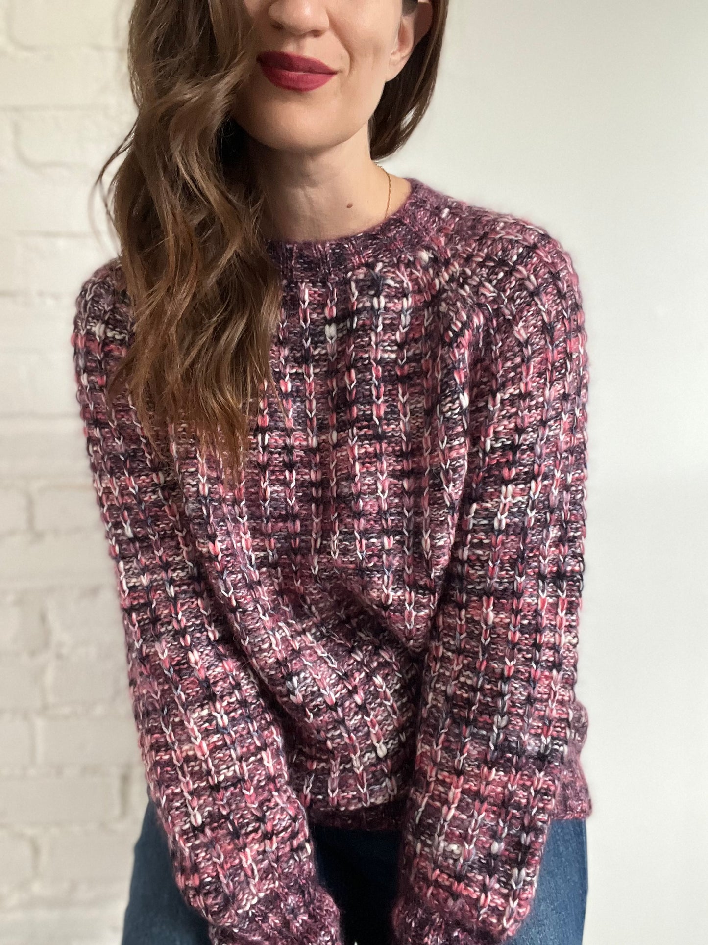 Coach® Multicolour Wool Sweater - M