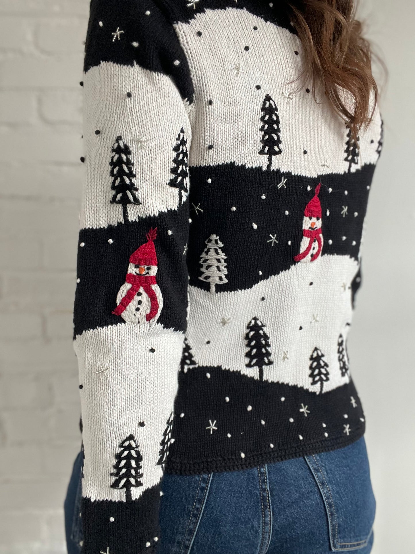 Let It Snow Holiday Sweater - S