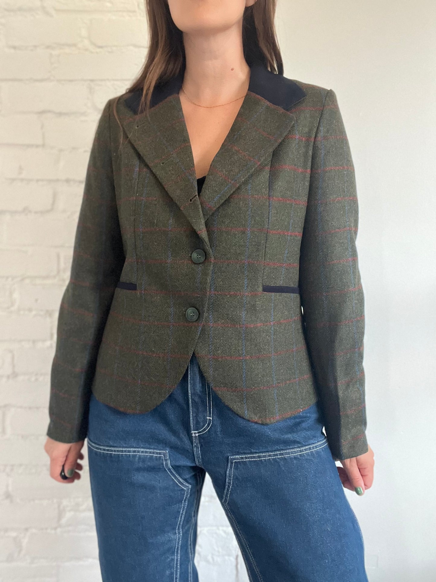 Jack Murphy Sasha Tweed Jacket - Size 12