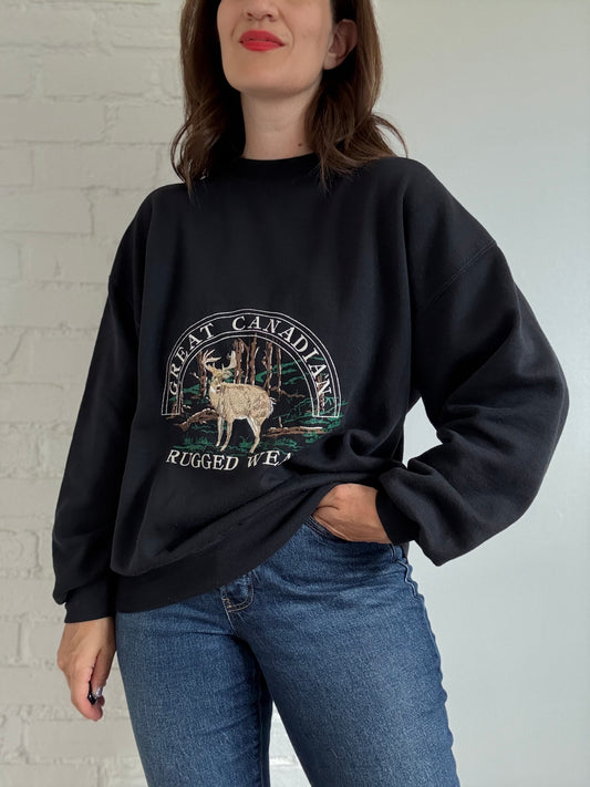 Great Canadian Rugged Sweatshirt - Size L (oversized)