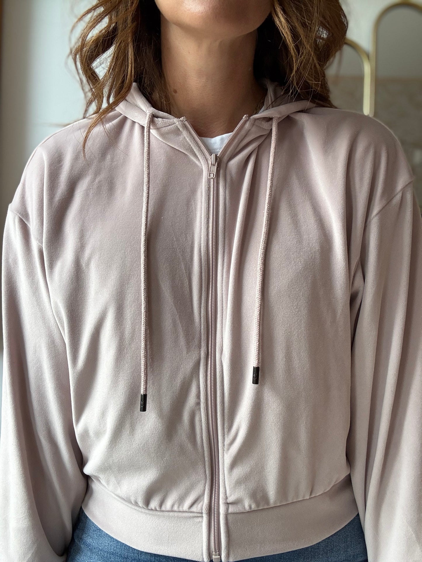 ALO Yoga Glimmer Velour - Size S