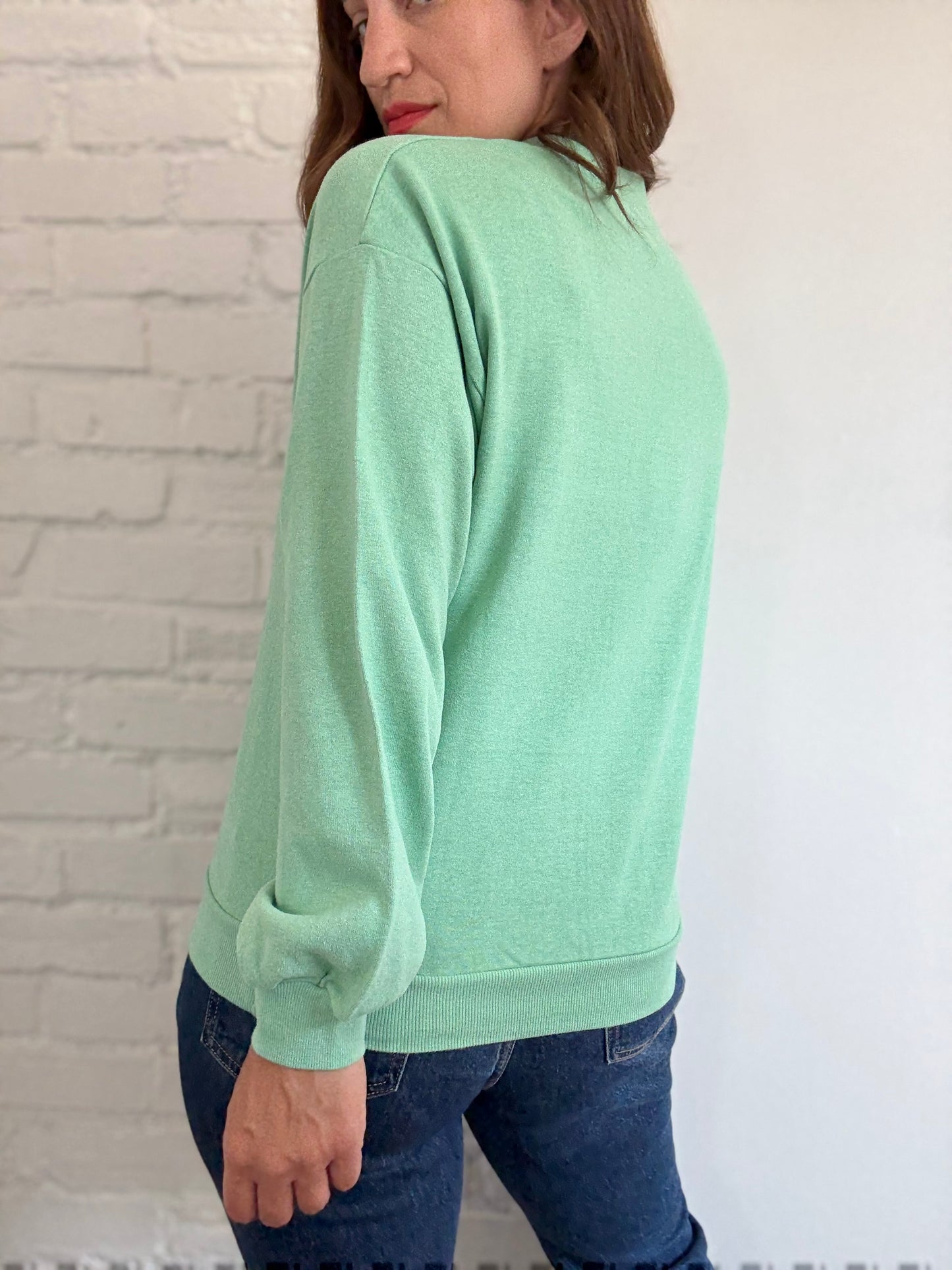 Oversized Organic Sweatshirt - Size S