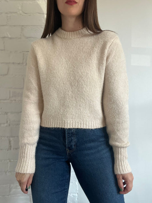 Cropped Neutral Knit - Size M