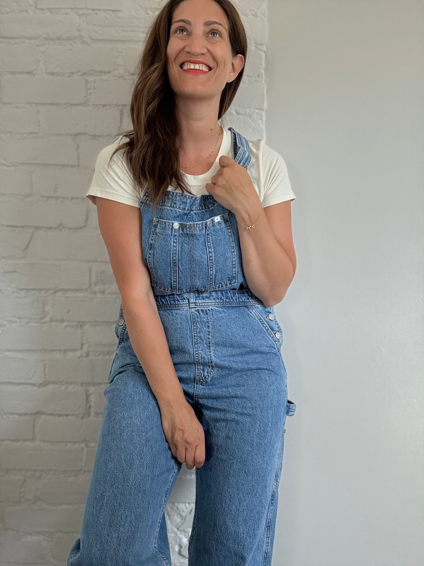 Sunday Best Utility Denim Overalls - Size M
