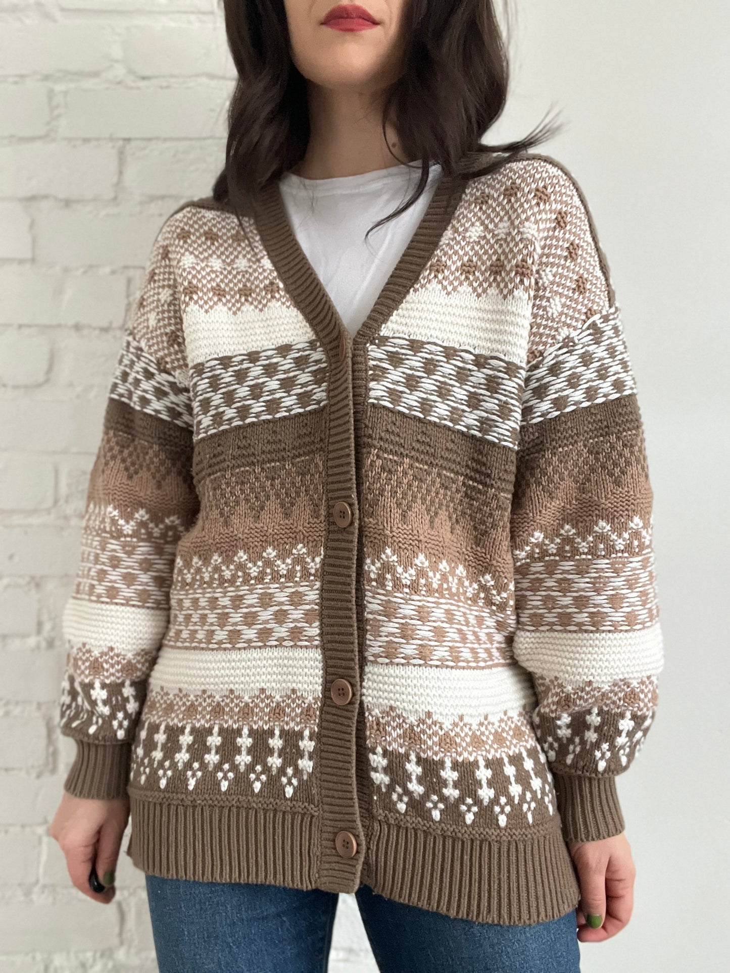 Wilfred Textured Cardigan Knit - M (oversized)