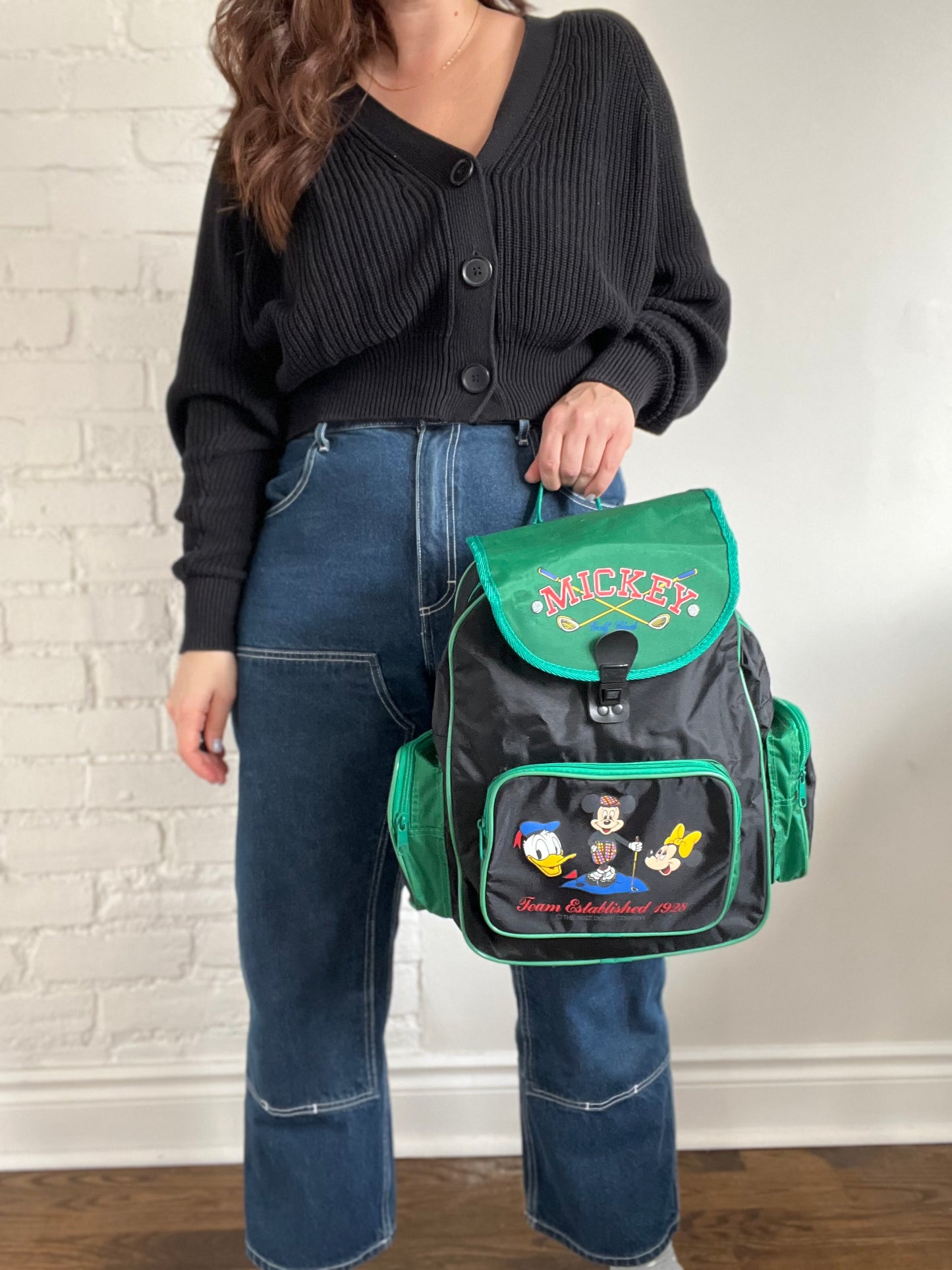 Mickey Mouse Golf Club Backpack