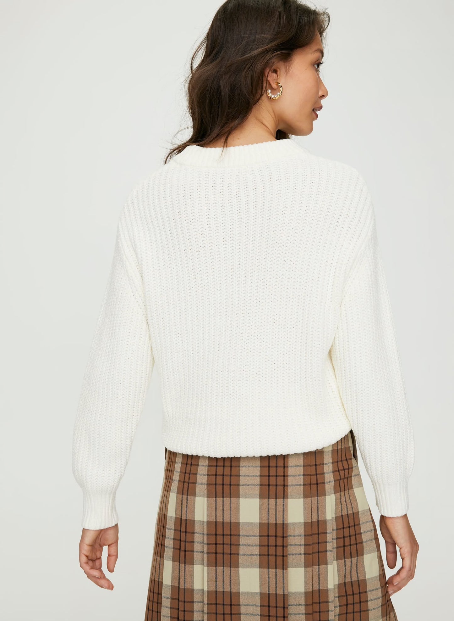 Aritzia Essential Chenille Sweater - M