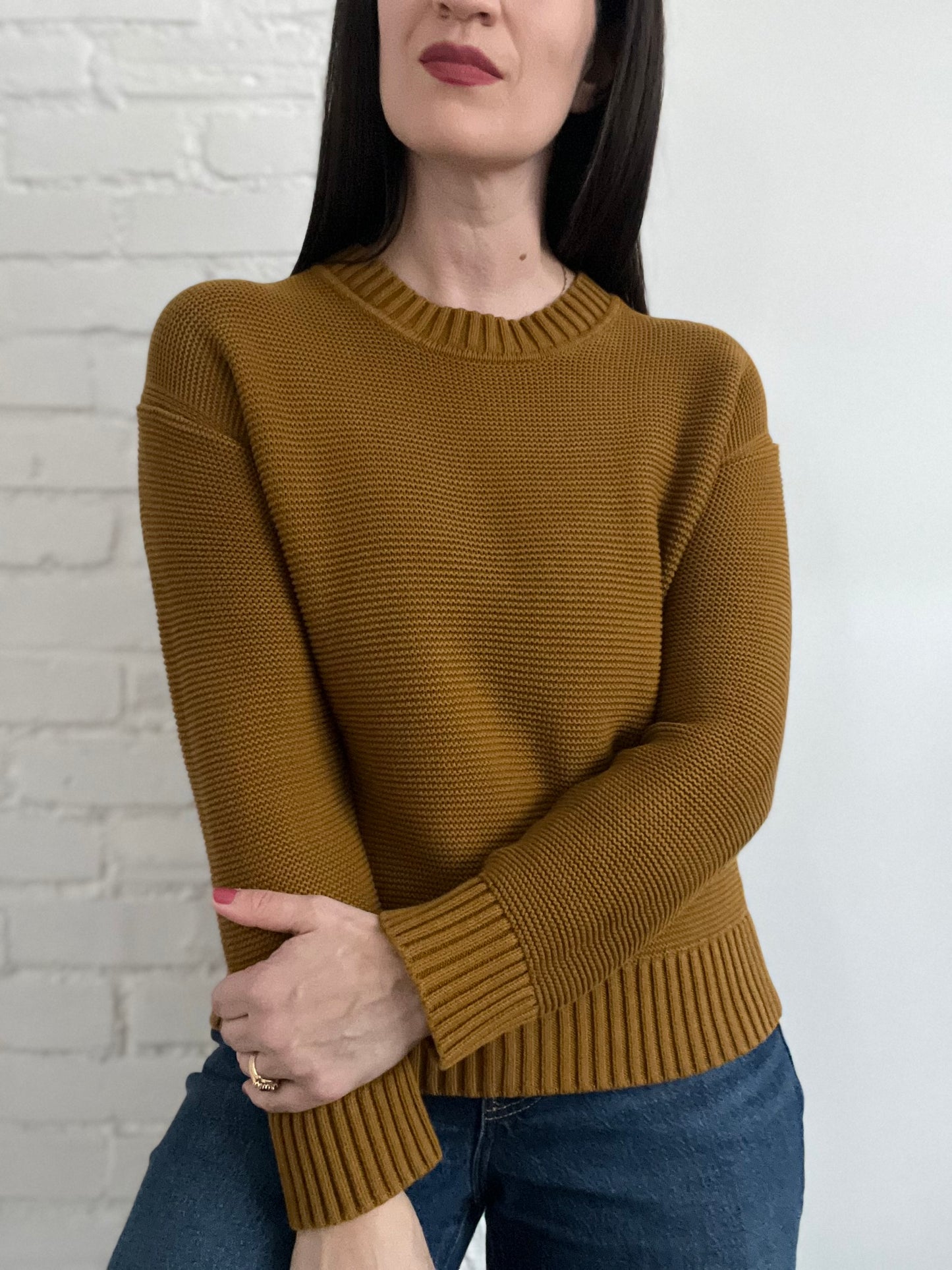 Everlane Link-Stitch Sweater - S (oversized)