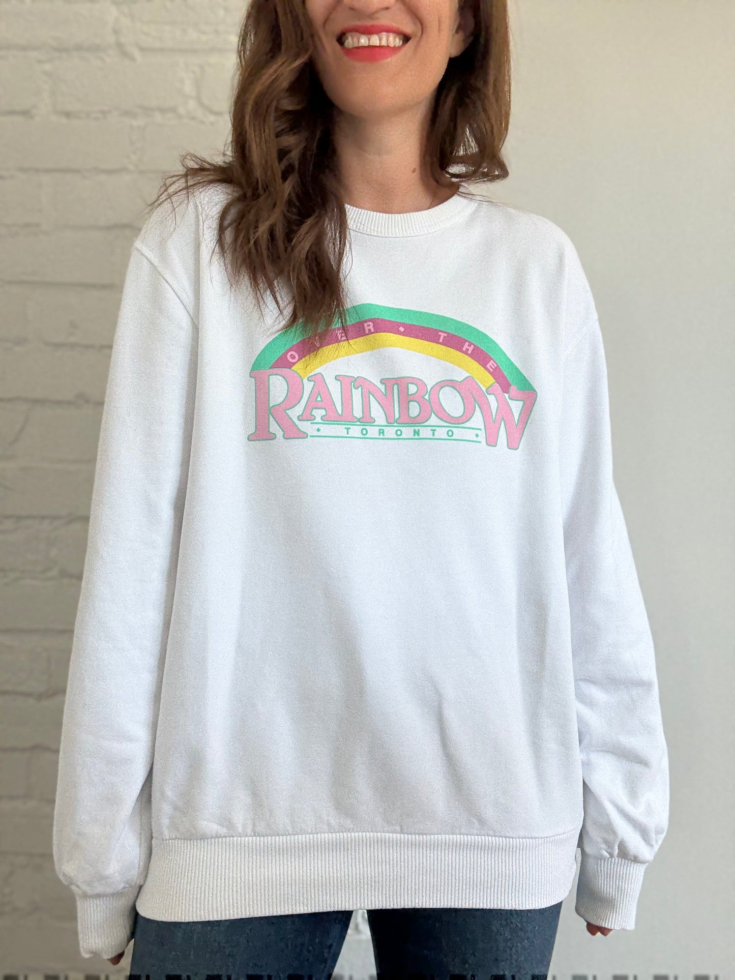 Unisex Benson x Rainbow Crew Sweat Top - Size L