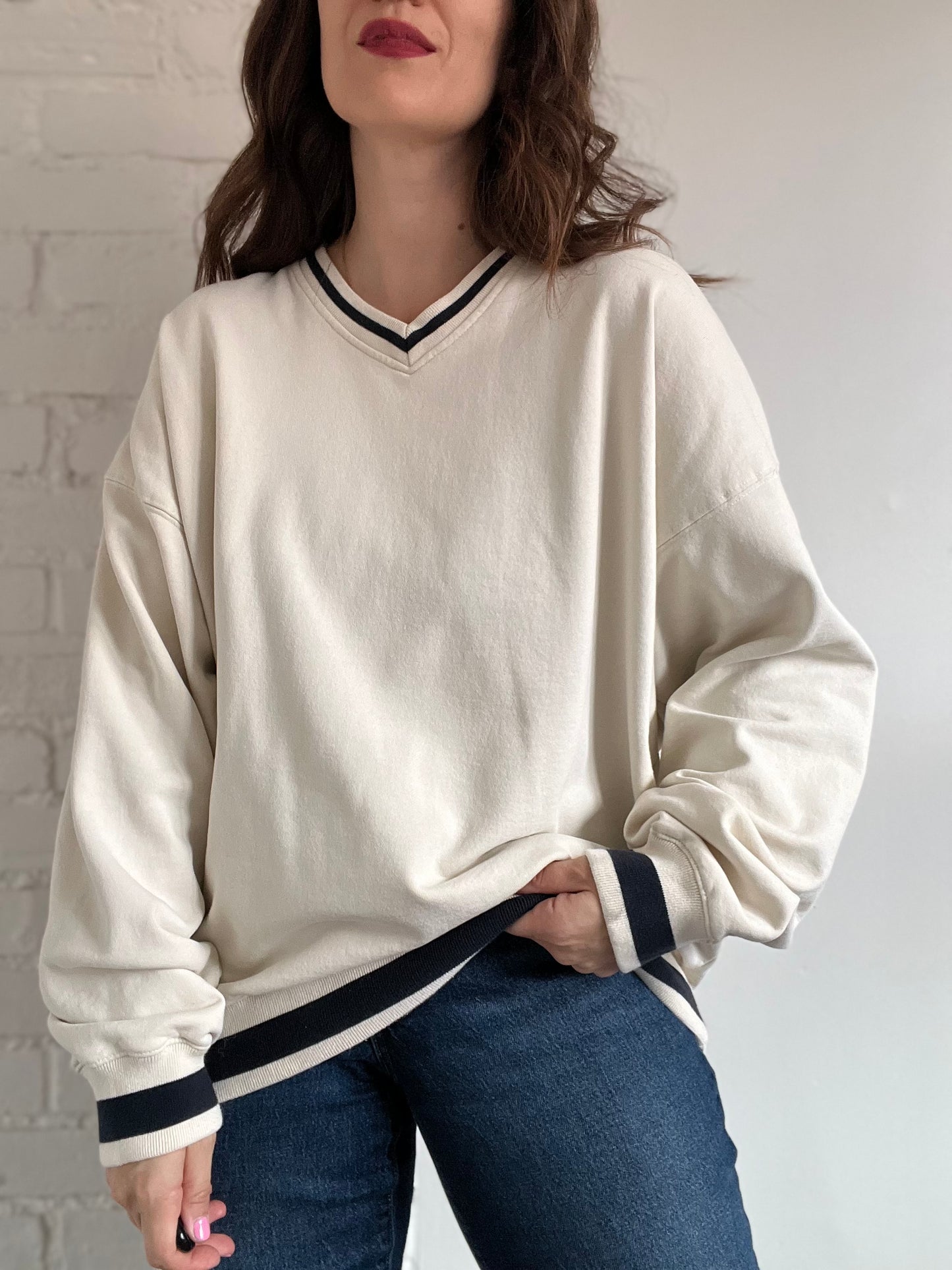 Erica Varsity Sweatshirt - One Size