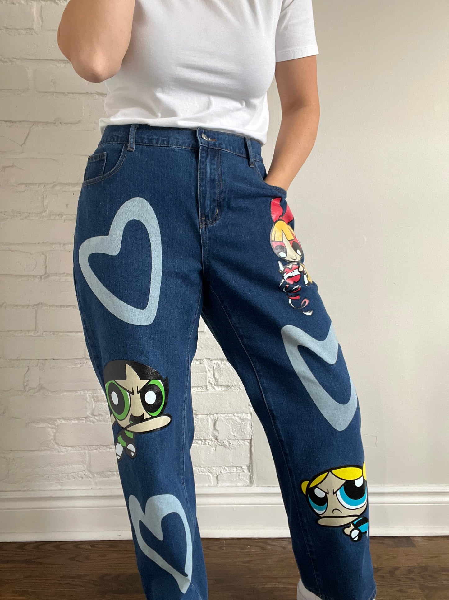 Powerpuff Girls Denim - 32 or XL