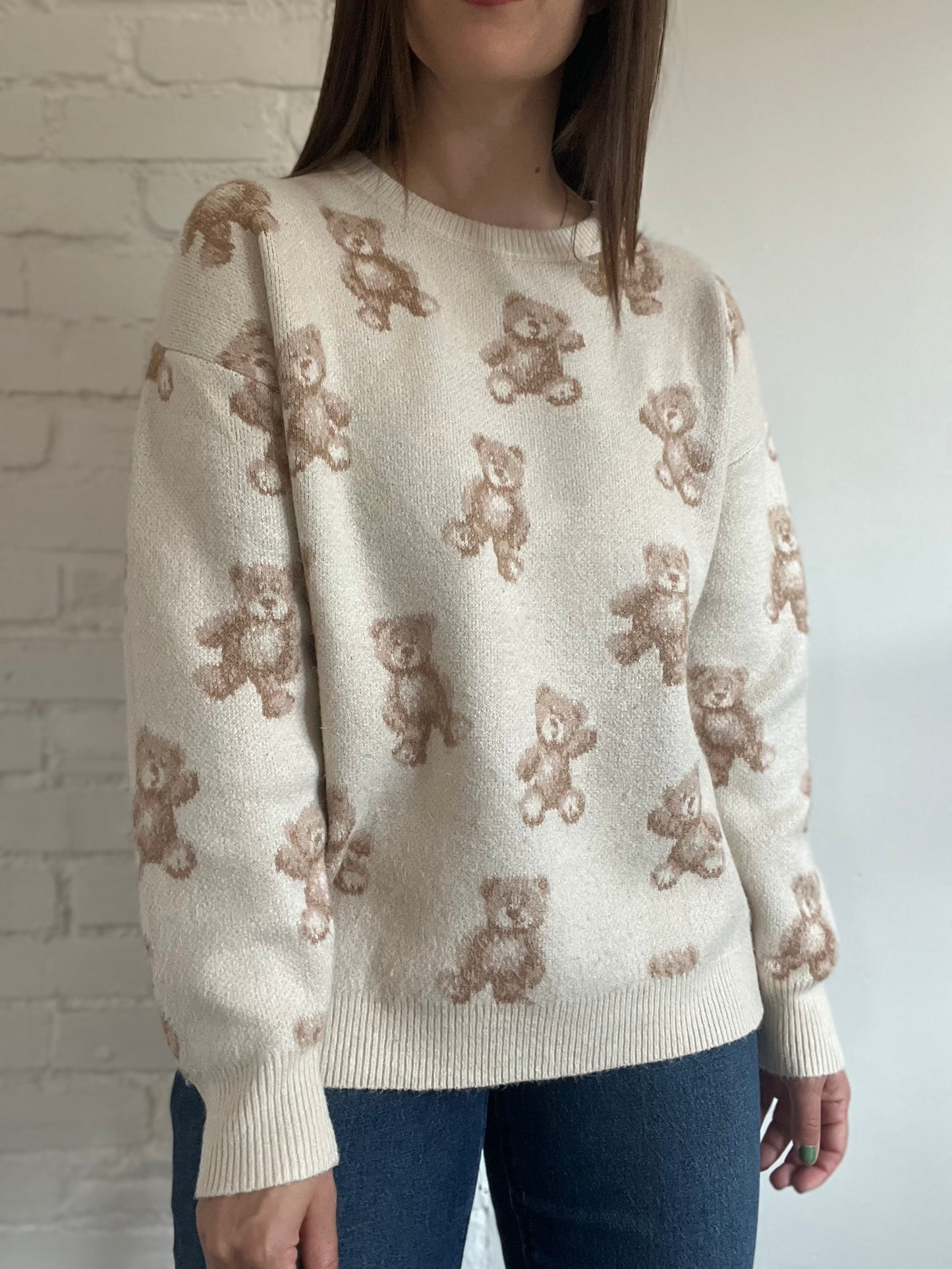 Teddy Bear Sweater - Size M