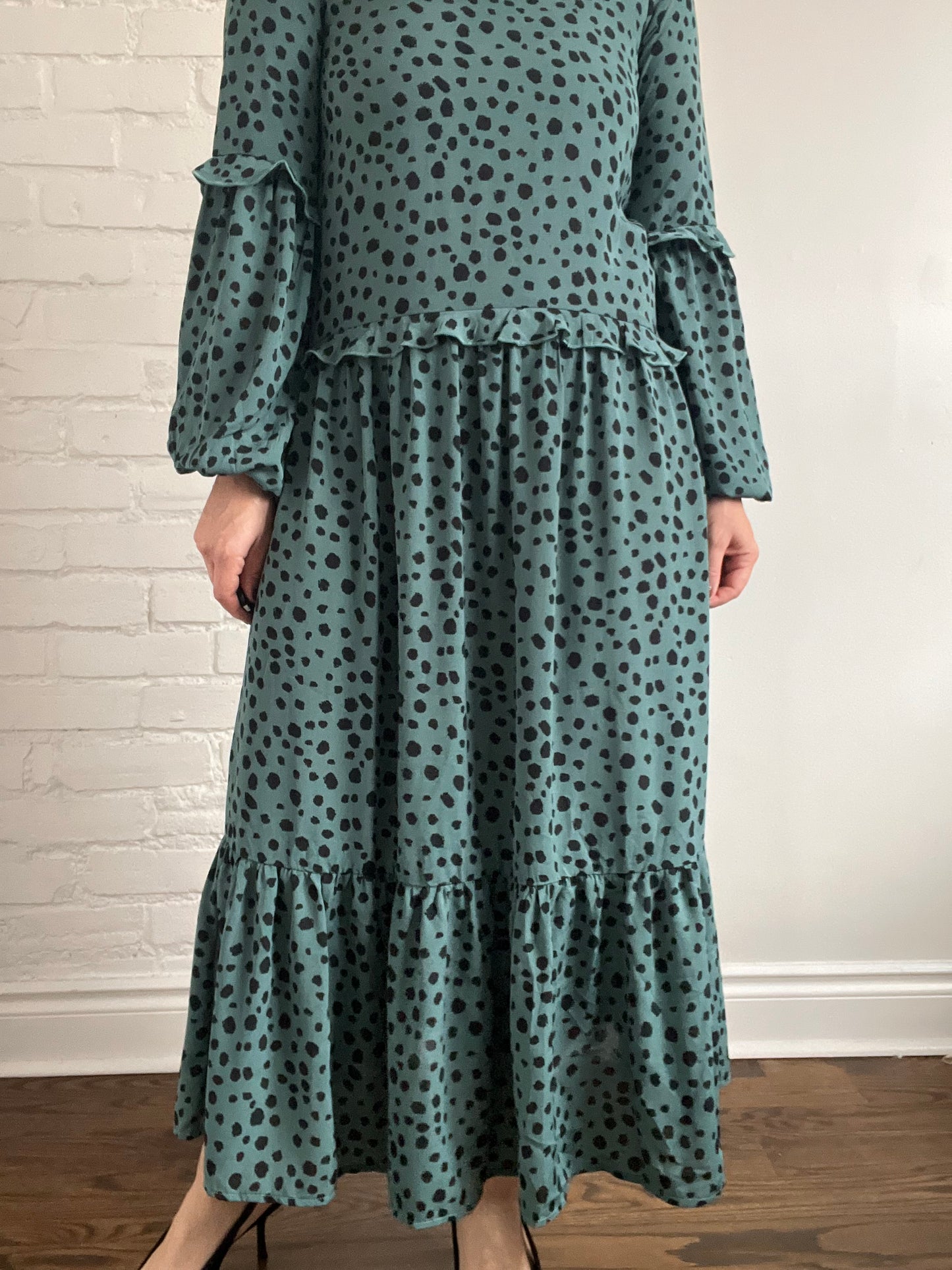 Dalmation Mock Oversized Dress - Sz. 6