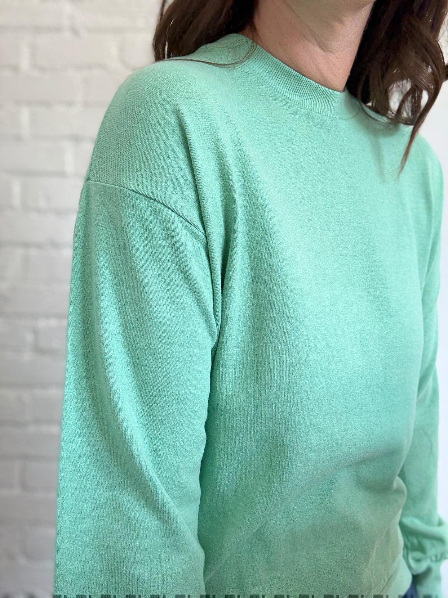 Oversized Organic Sweatshirt - Size S