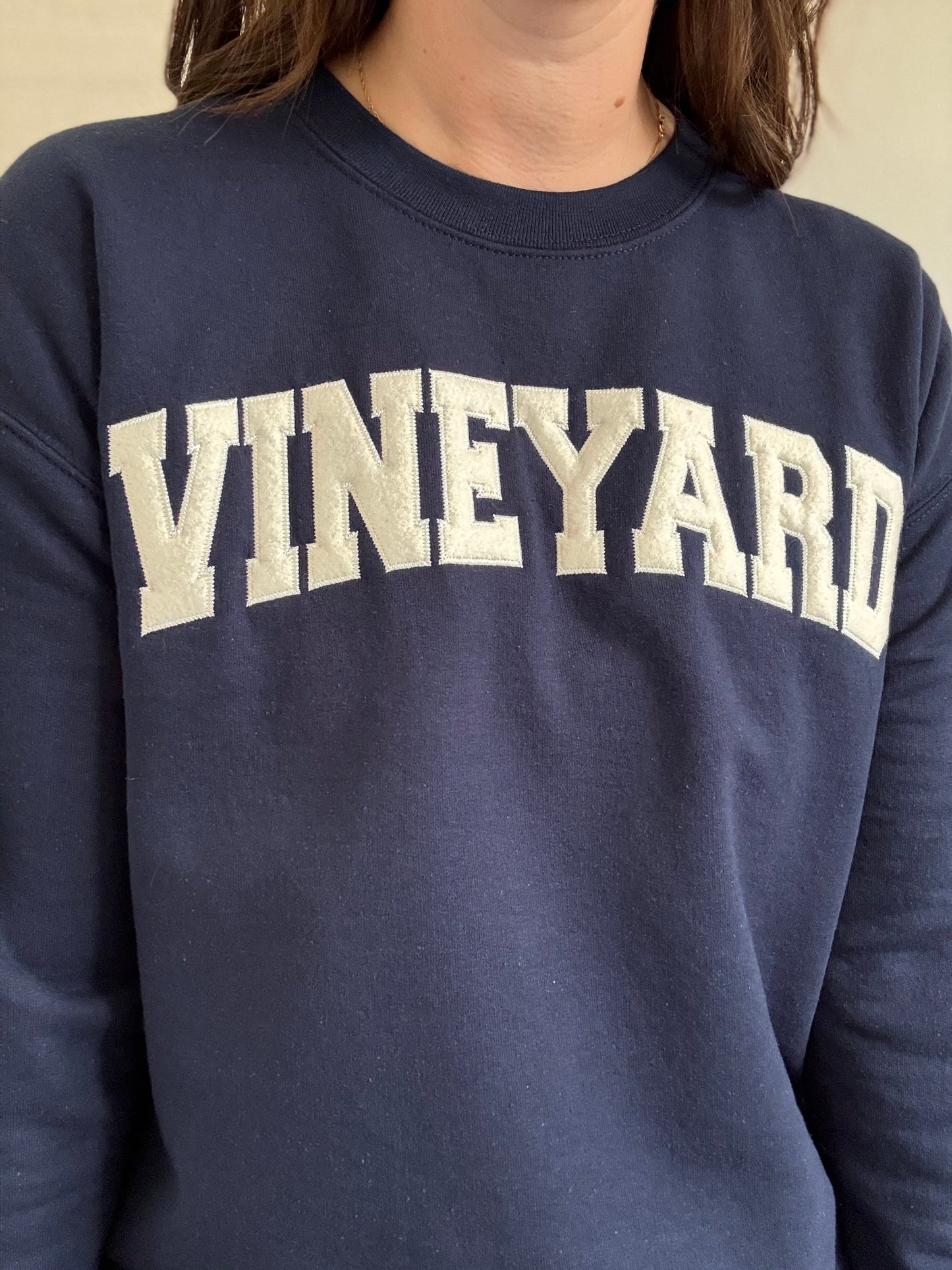 Vintage Vinyard Crewneck Sweater - Size M/L