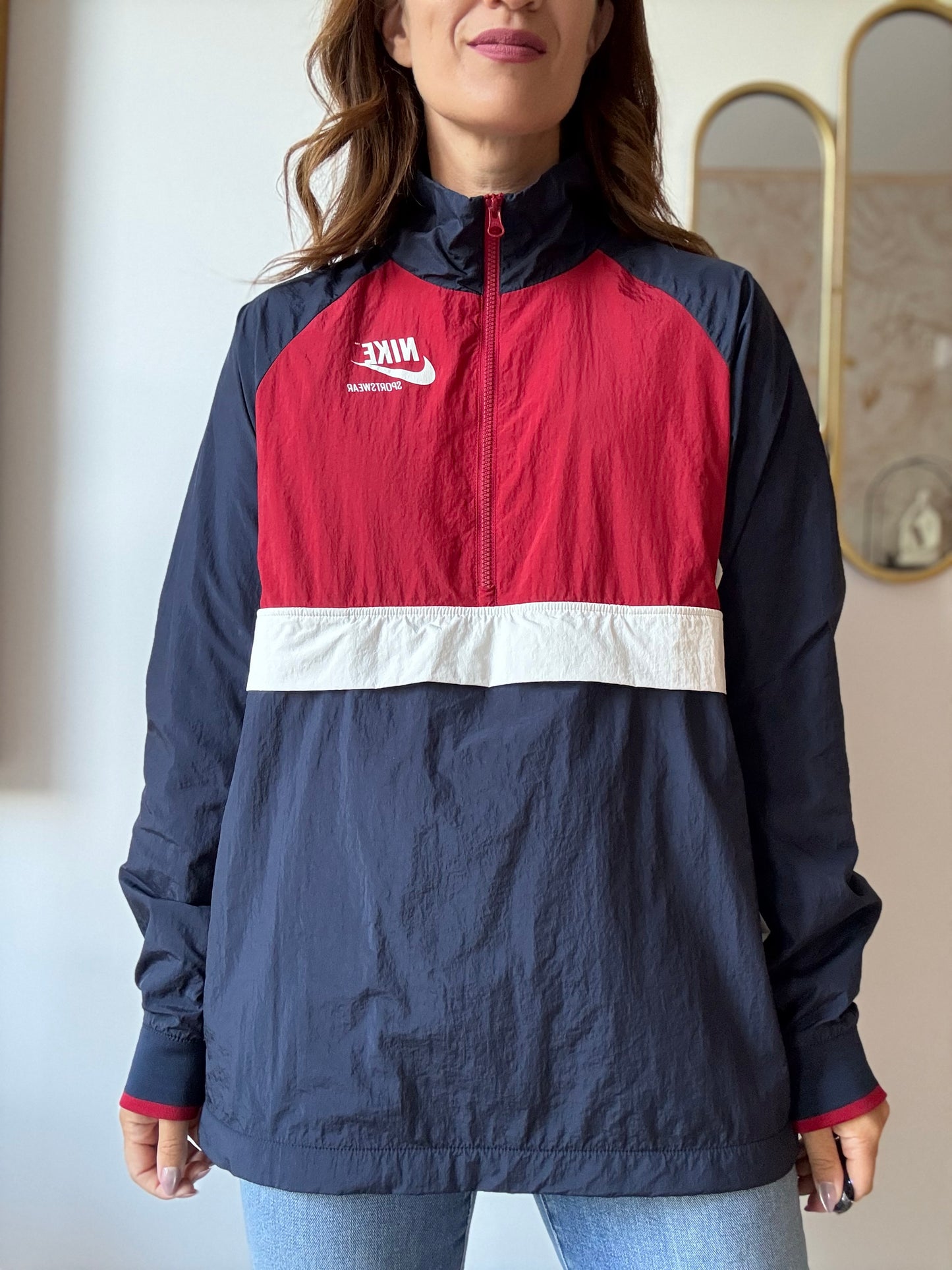 Nike Archive Half-Zip Windbreaker - Size M (Mens)