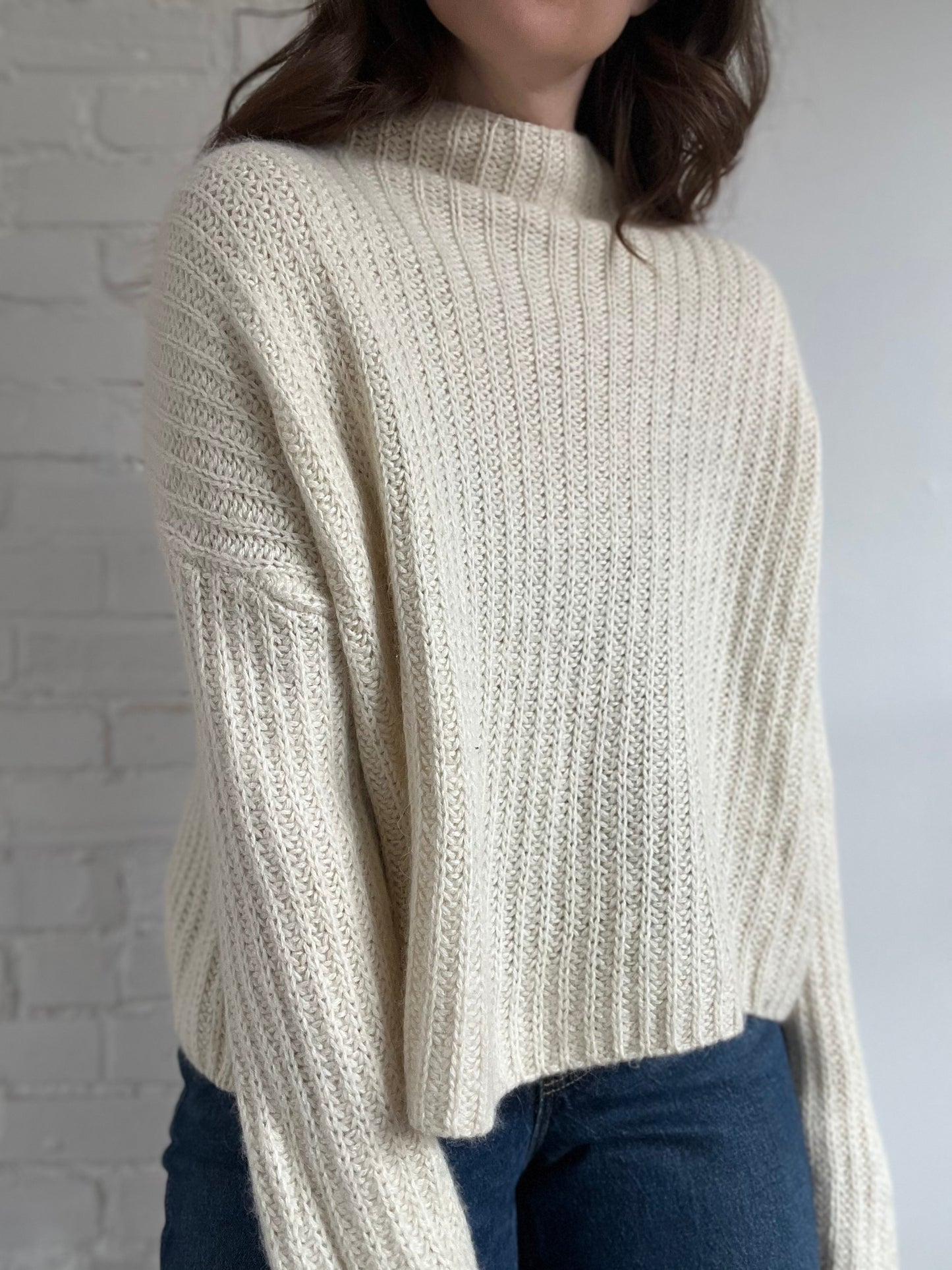 SIMON MILLER Mockneck Sweater - S (oversized)