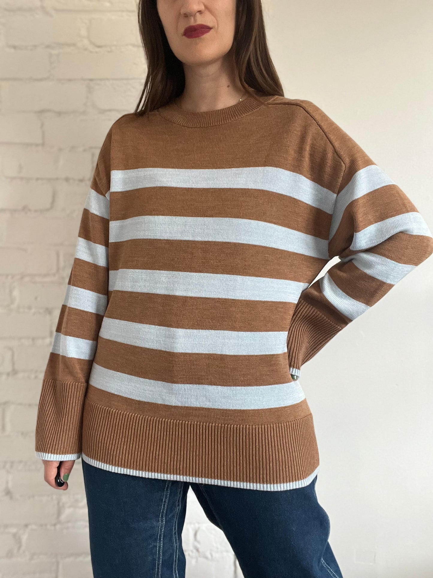 COS Oversized Stripe Sweater - Size S (Oversized)