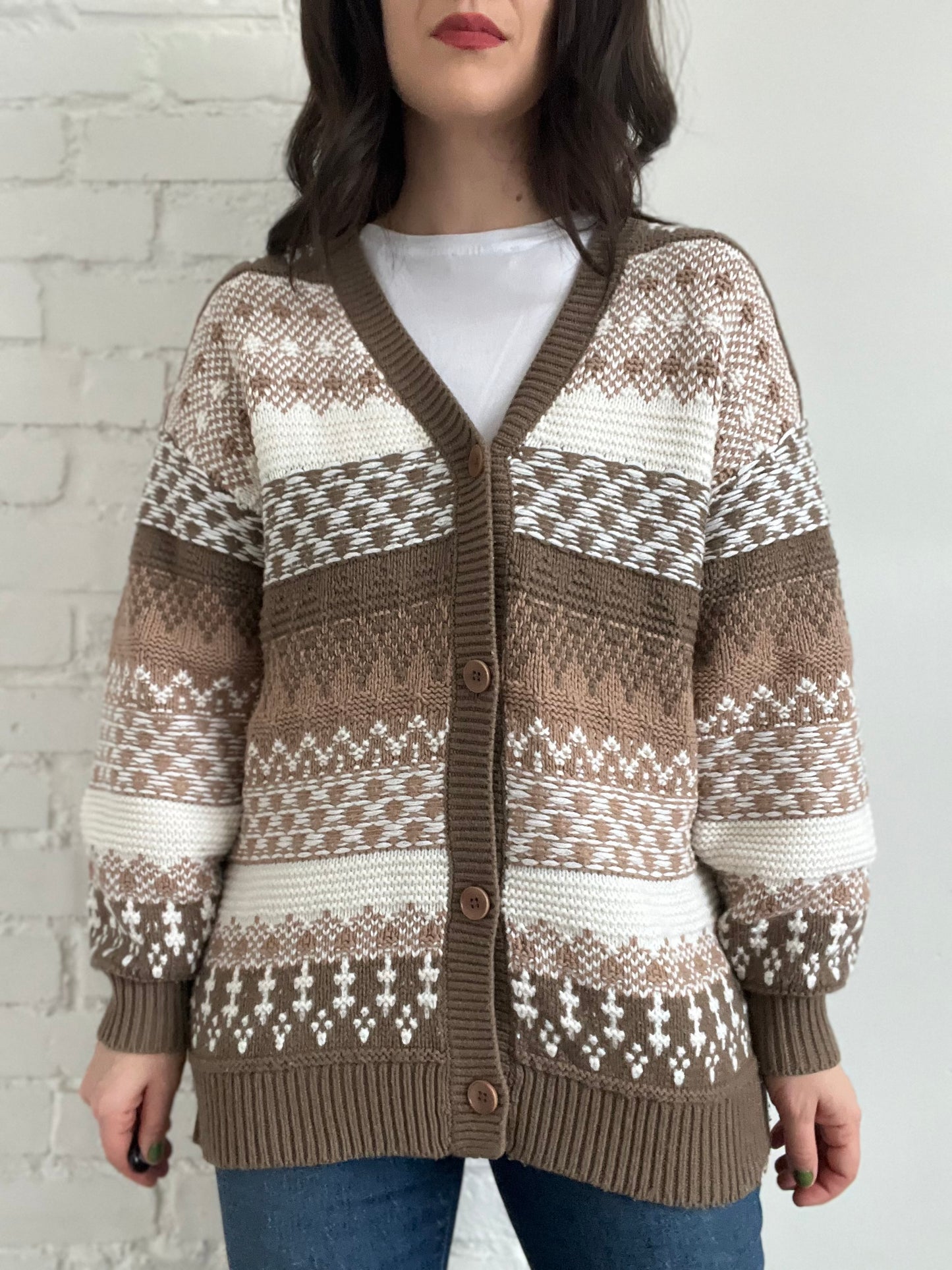 Wilfred Textured Cardigan Knit - M (oversized)