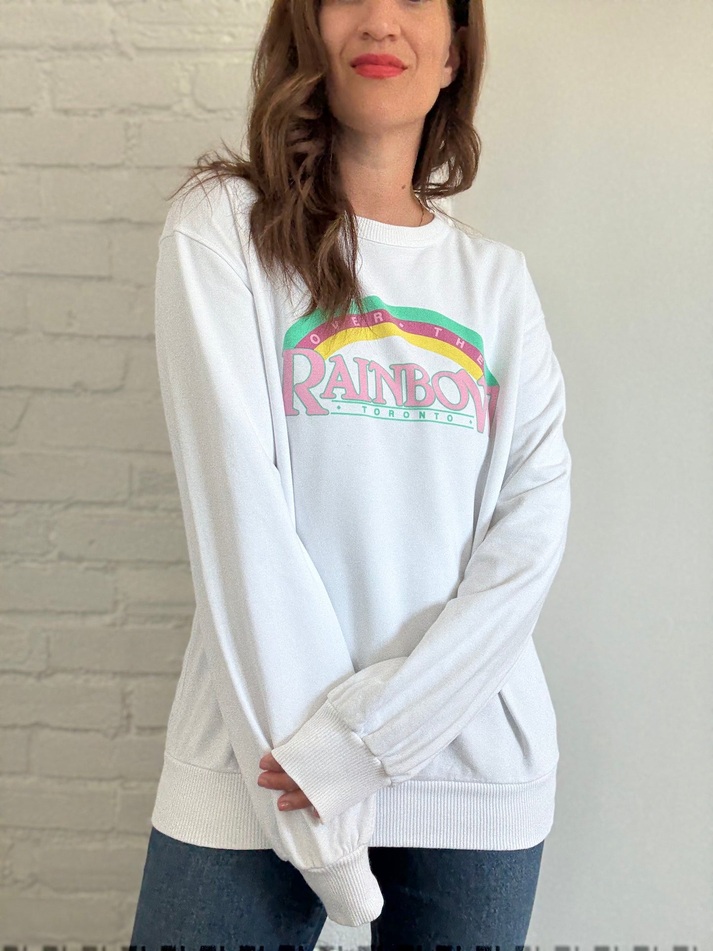 Unisex Benson x Rainbow Crew Sweat Top - Size L