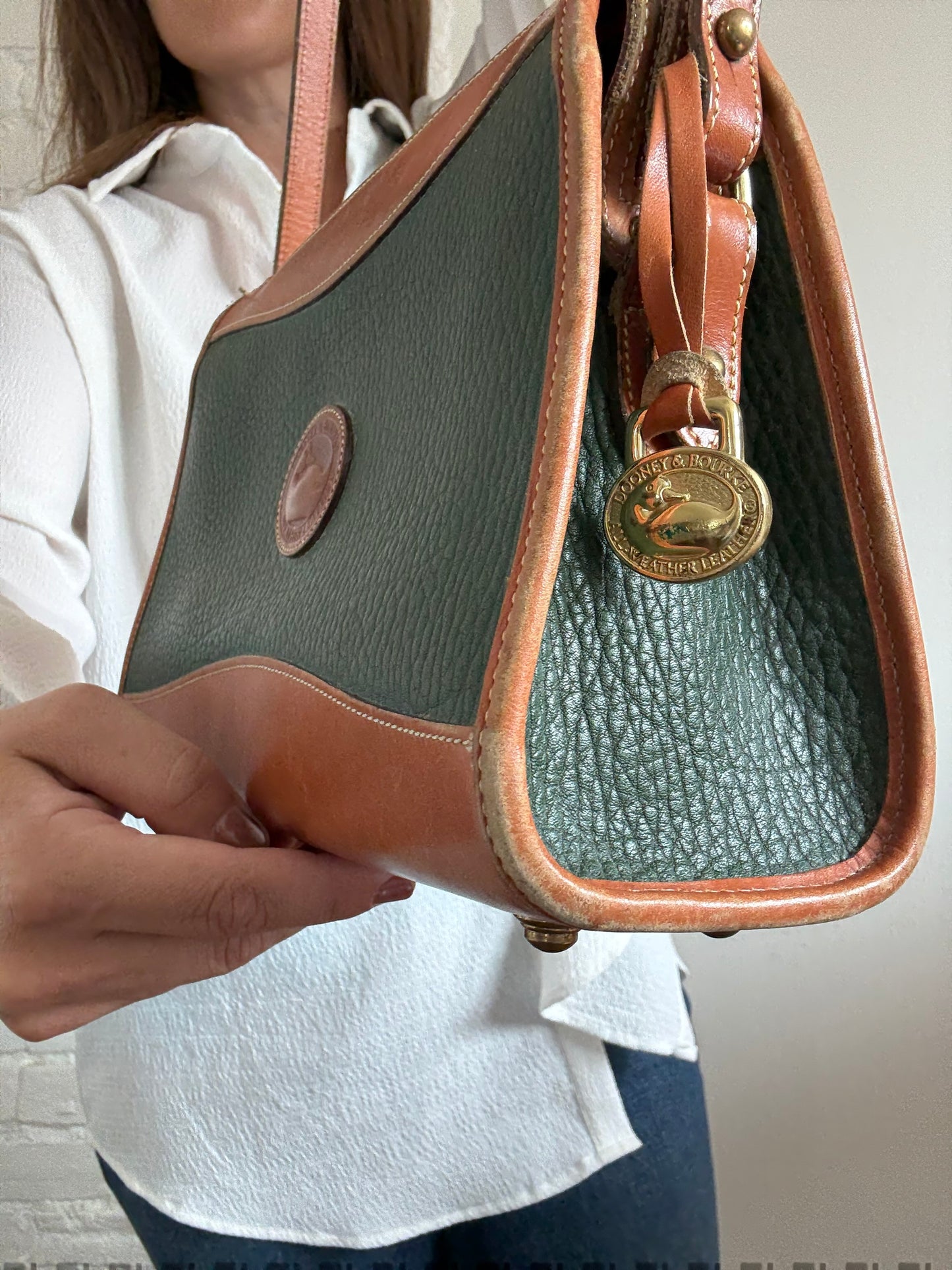 Vintage Dooney & Bourke Leather Crossbody