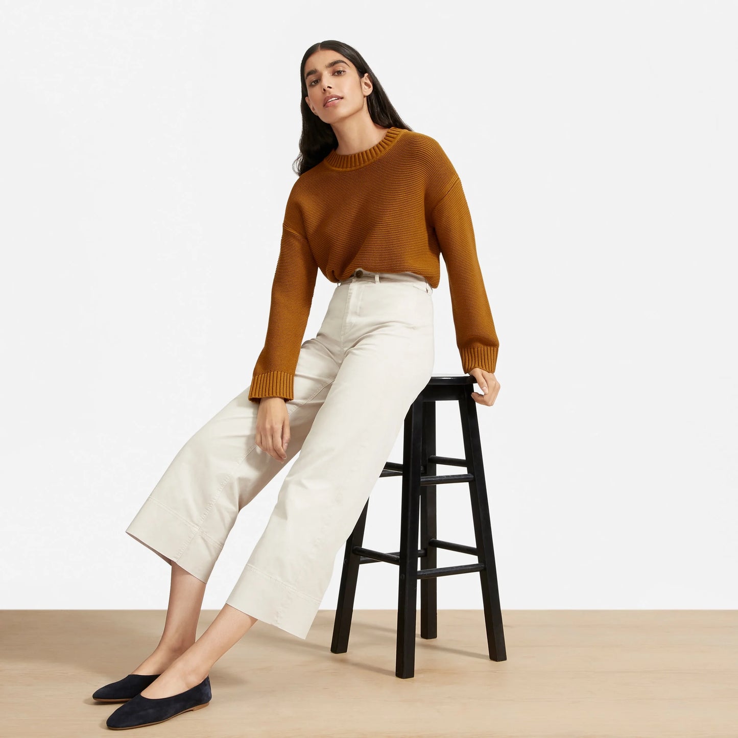 Everlane Link-Stitch Sweater - S (oversized)