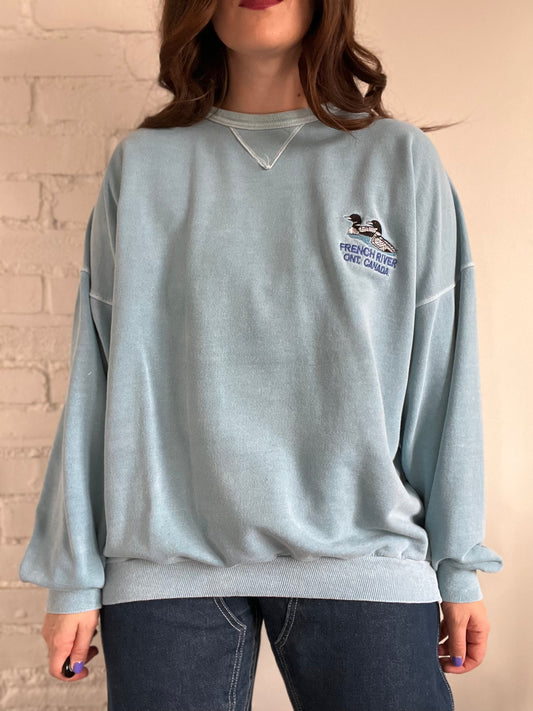 French River Ontario Crewneck  - Size XL