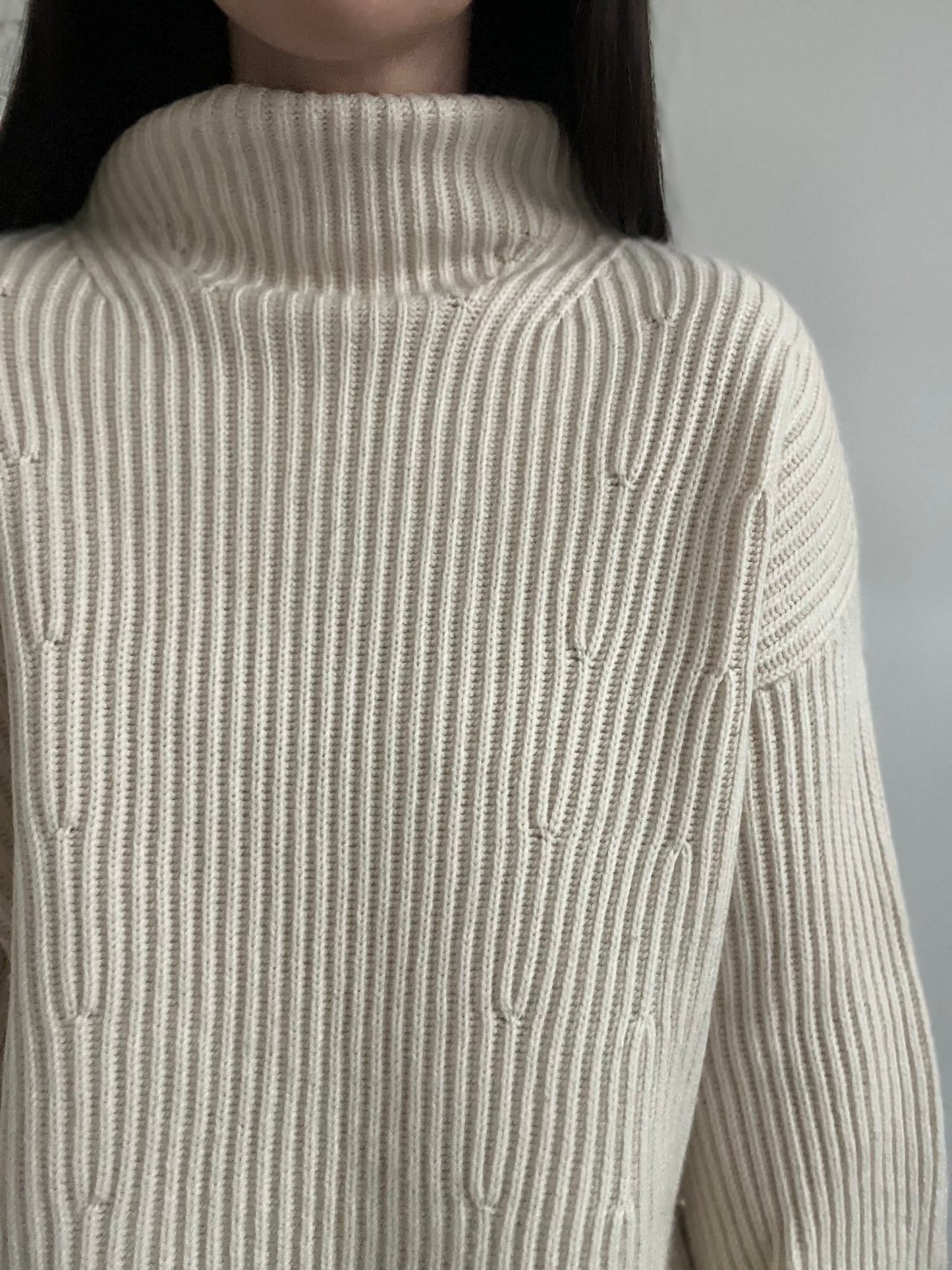 Cashmere Turtleneck Sweater - S (oversized)