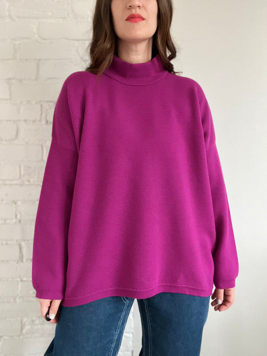 Ottoman High Low Tunic Sweater - Size XXL