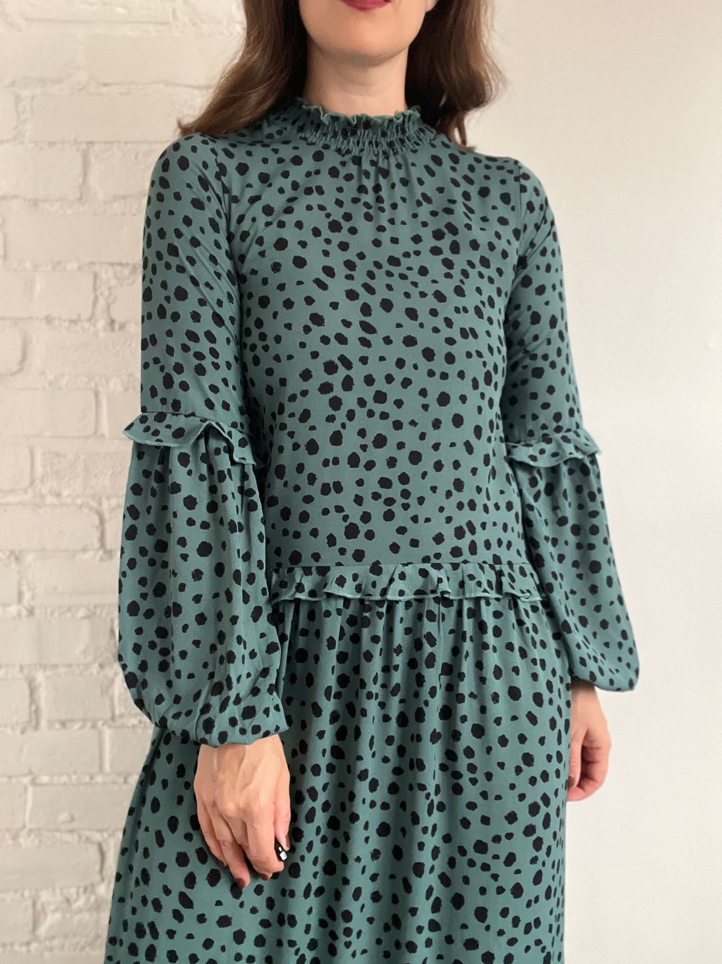 Dalmation Mock Oversized Dress - Sz. 6