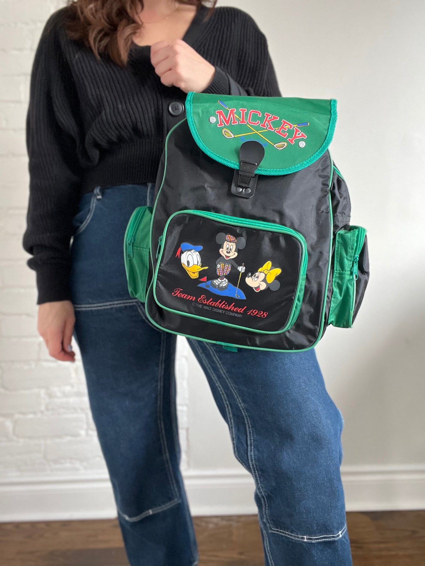 Mickey Mouse Golf Club Backpack