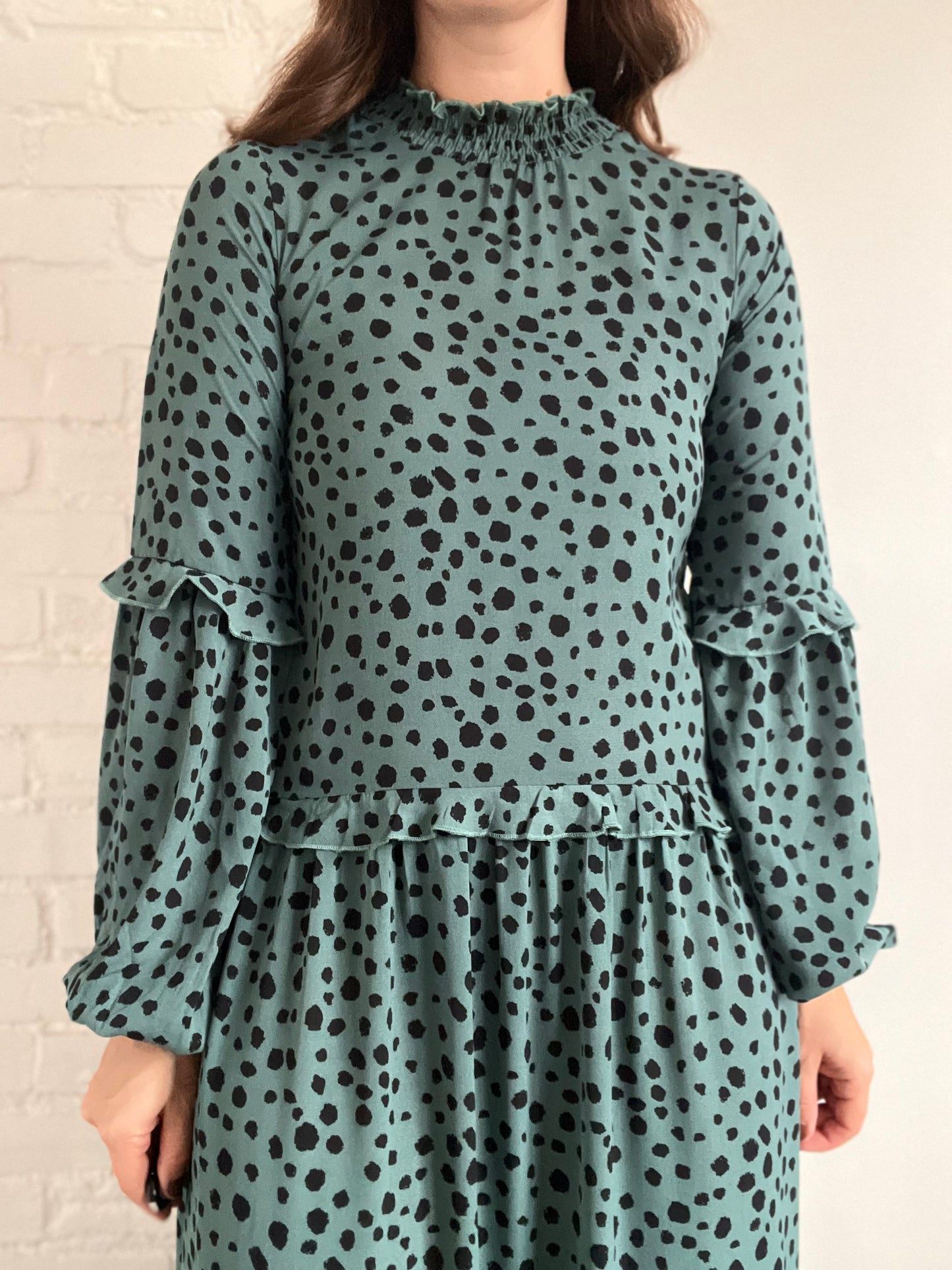 Dalmation Mock Oversized Dress - Sz. 6