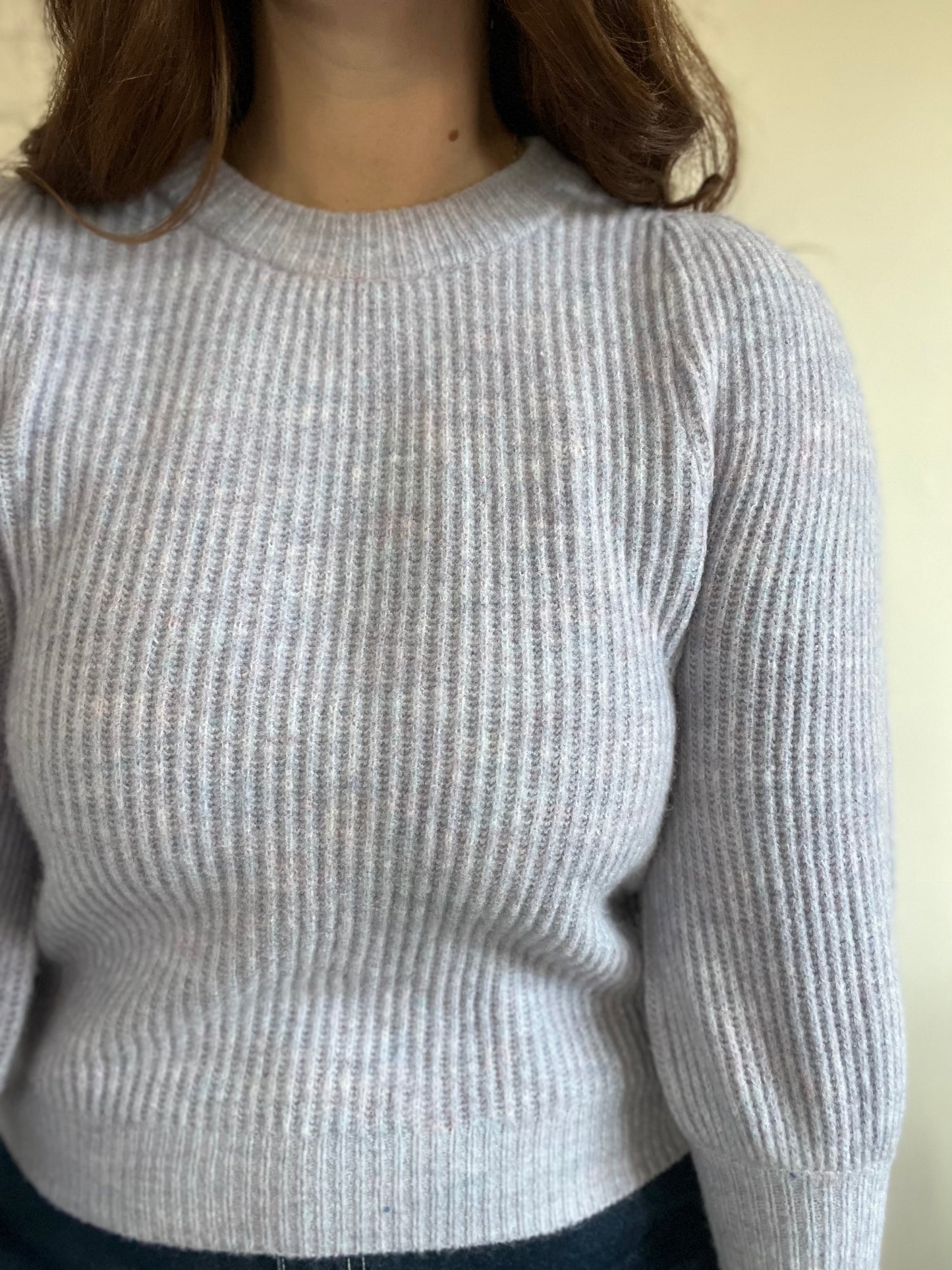 Periwinkle Chunky Knit - XS