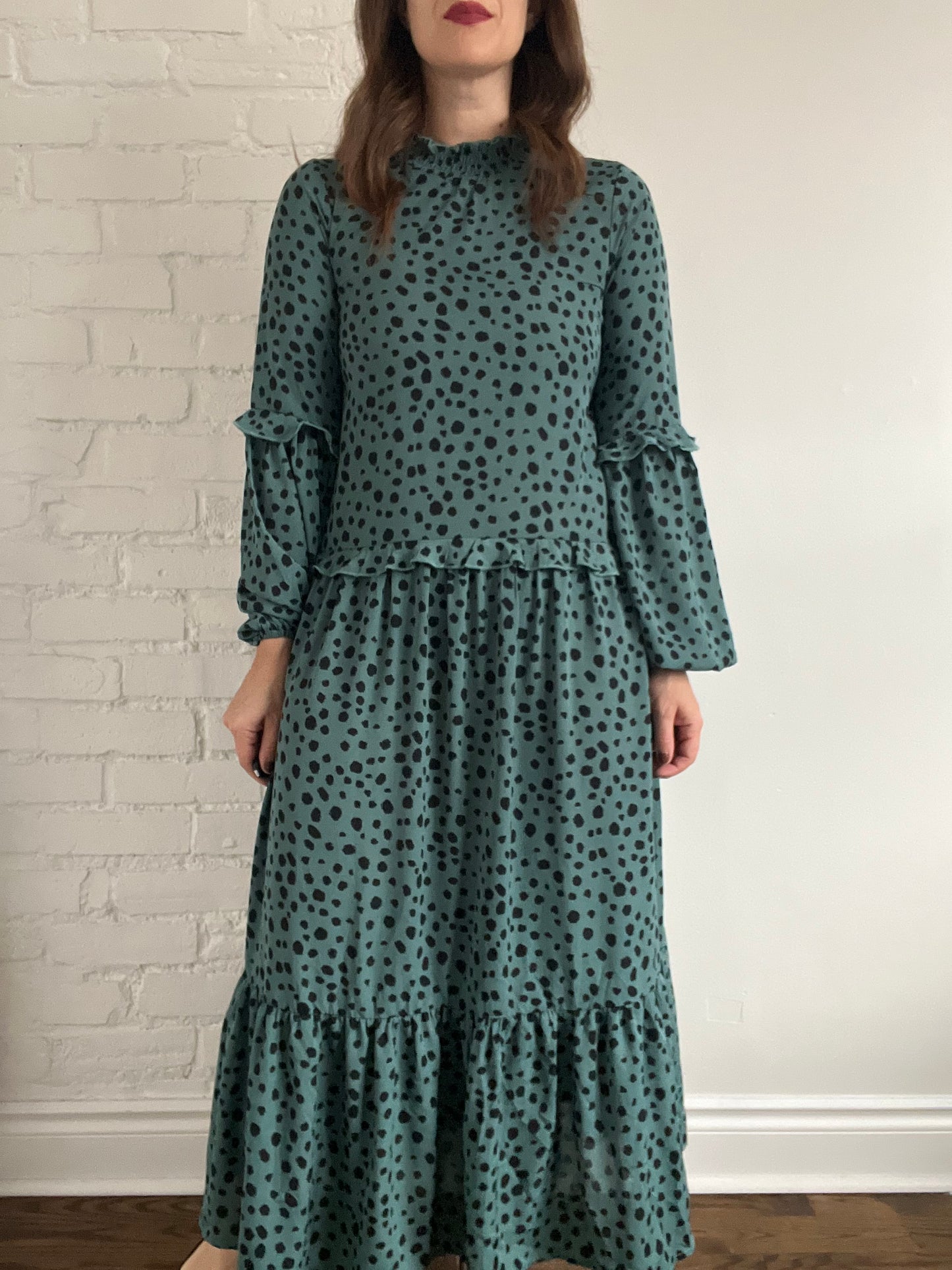 Dalmation Mock Oversized Dress - Sz. 6