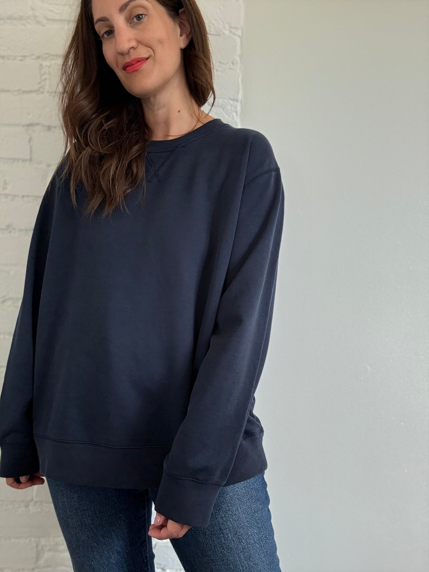 Everlane Uniform French Terry Crewneck - Size XXL